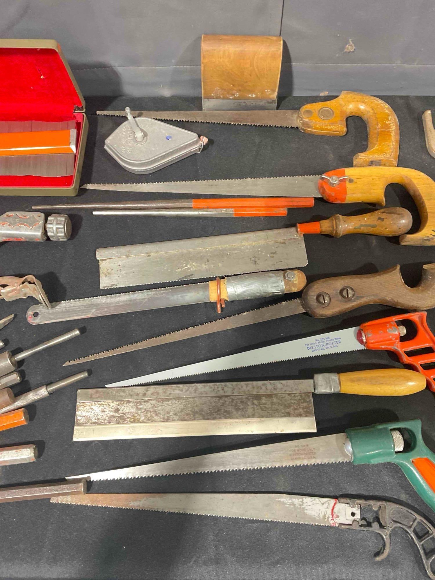 40+ pcs Tools Assortment, incl. Saws, Wrenches, Pliers, Chisels, Punches & More! See pics. - 4