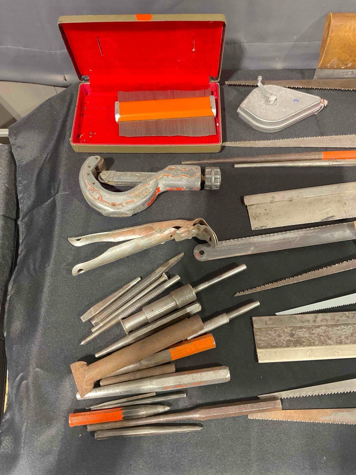 40+ pcs Tools Assortment, incl. Saws, Wrenches, Pliers, Chisels, Punches & More! See pics. - 5