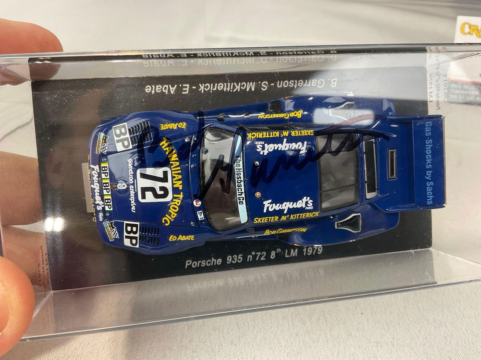 Spark & Fujimi 1/43 Scale Diecast Car Models, 1979-80 Porsche 935 Le Mans 24H signed by drivers - 3