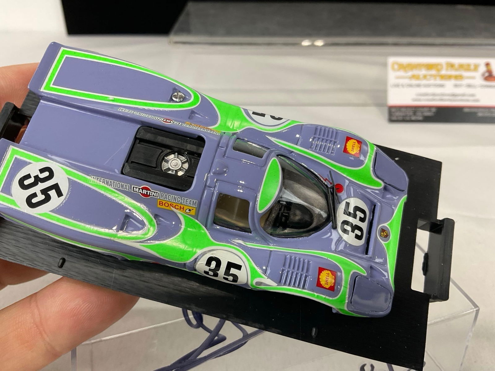 2 Brumm 1/43 Scale Diecast Car Models, 1970 & 1971 Porsche 917K Signed by drivers - 7