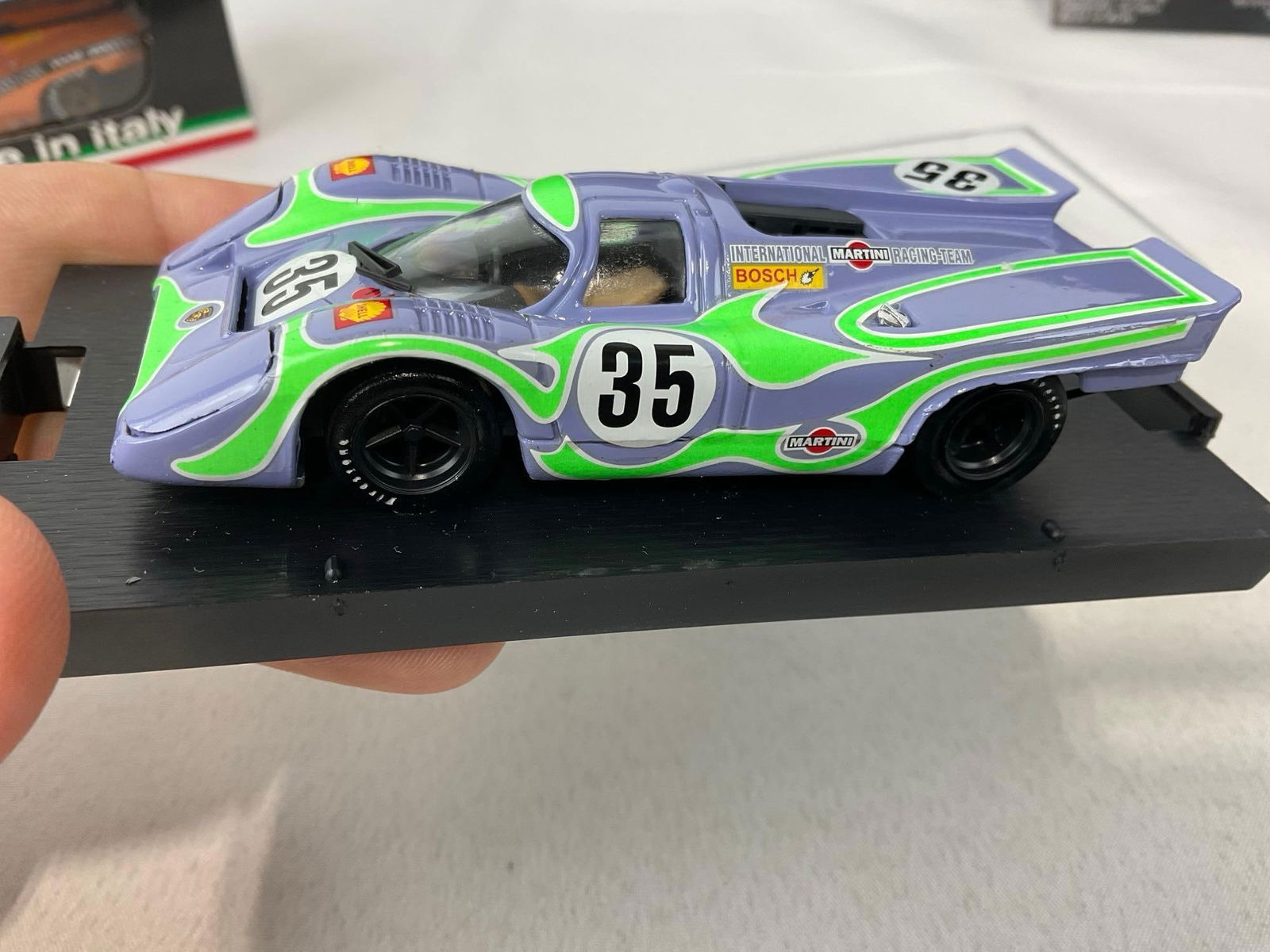 2 Brumm 1/43 Scale Diecast Car Models, 1970 & 1971 Porsche 917K Signed by drivers - 8