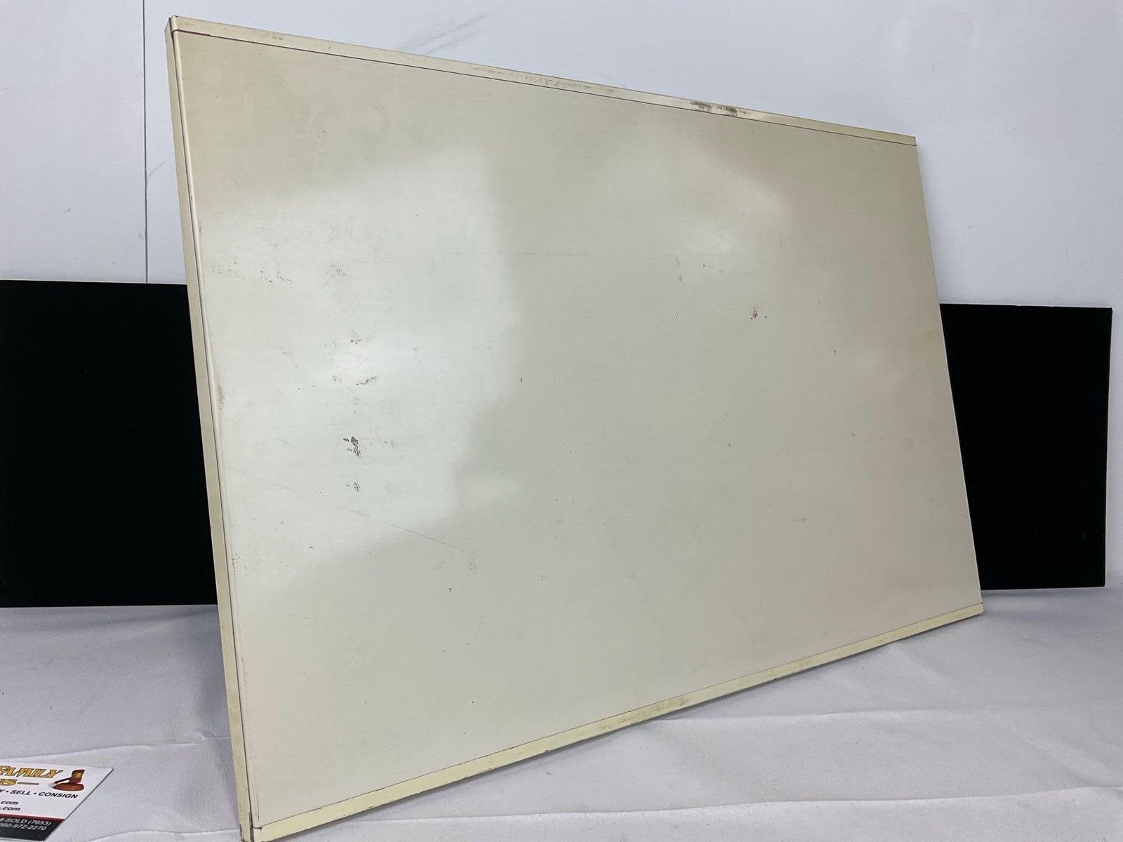 Vintage 1950s Campbells Soups 18 soup variety Sheet Tin Metal Sign, 13h x 19w x 2d inches - 4