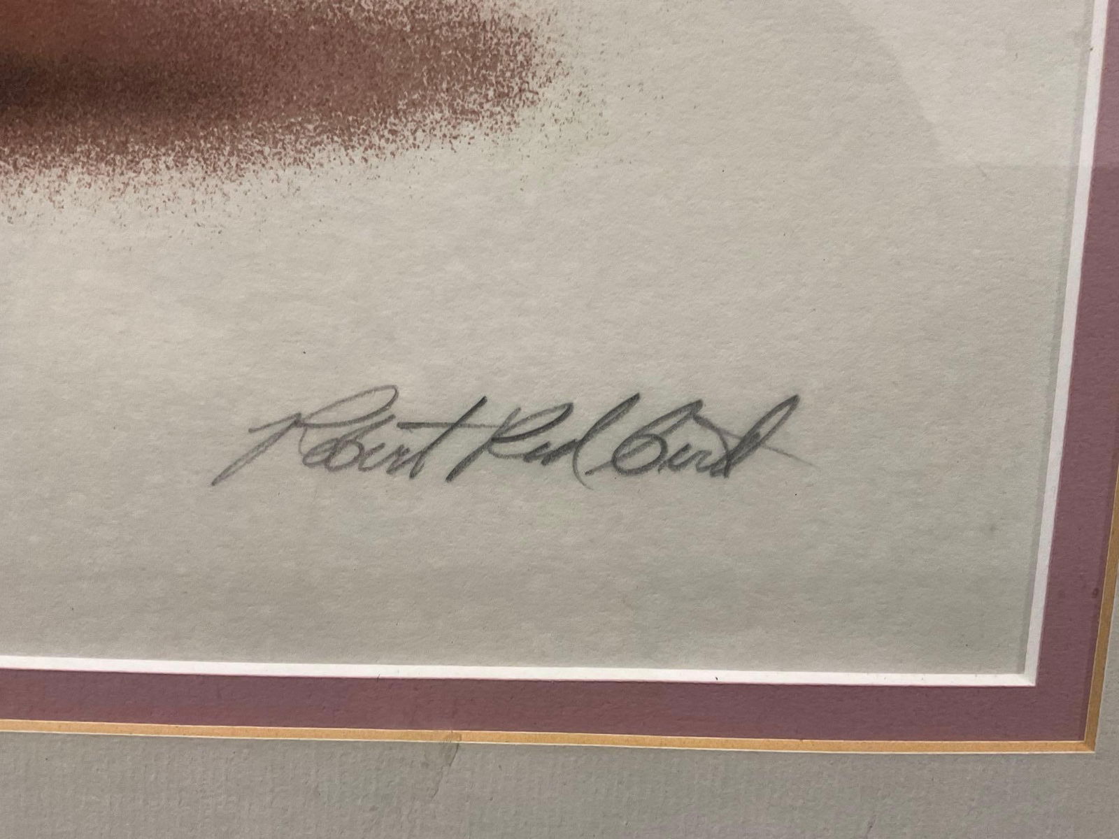 Framed #d 261/300 & Signed Litho titled Water Girl by Robert Redbird Sr. (1939-2016) 32x40 in - 4