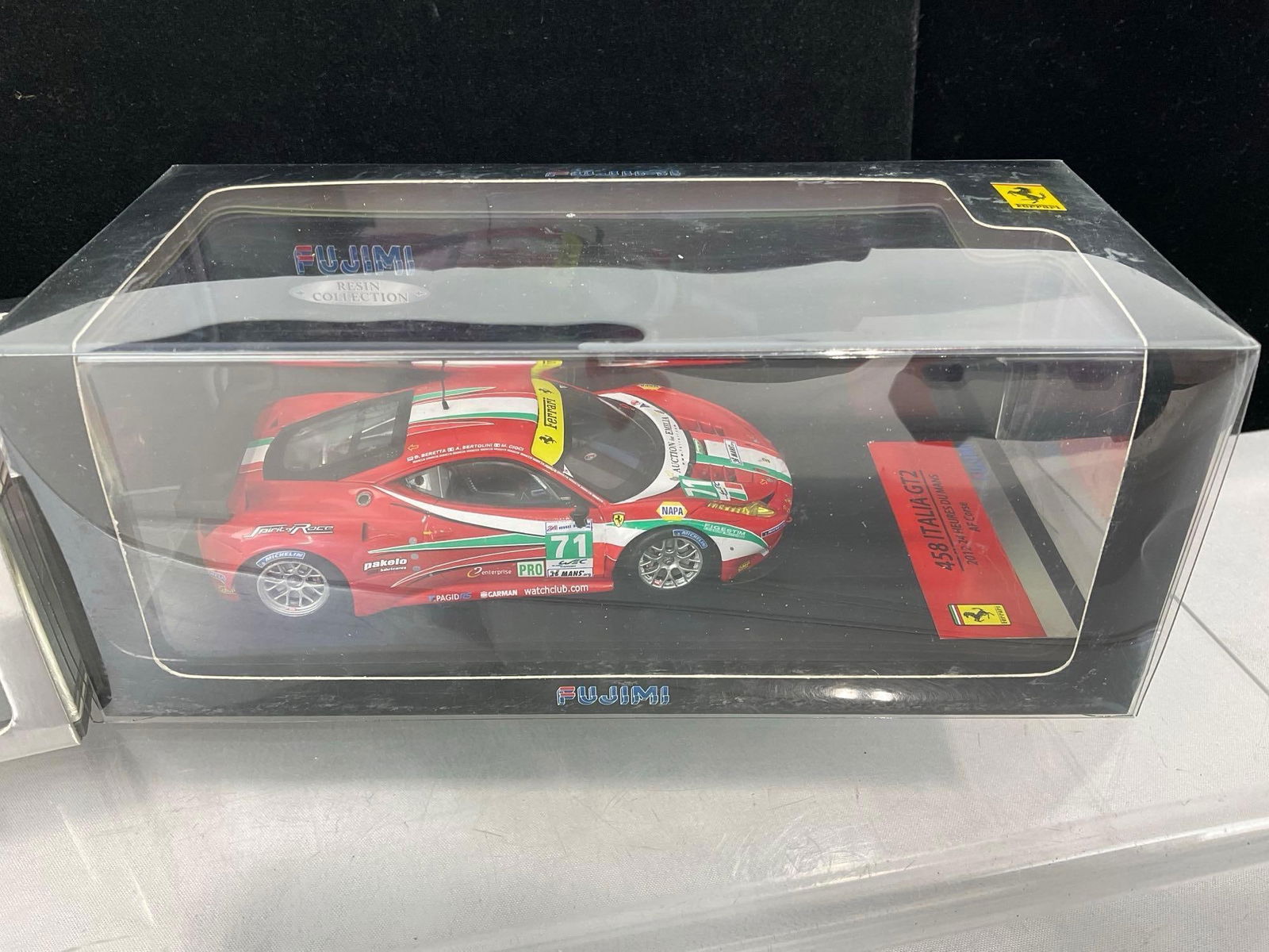 2 Spark & Fujimi 1/43 Diecast Car Models, 2002 Dallara-Oreca & 2012 Ferrari 458 Italia, Le Mans 24H - 3