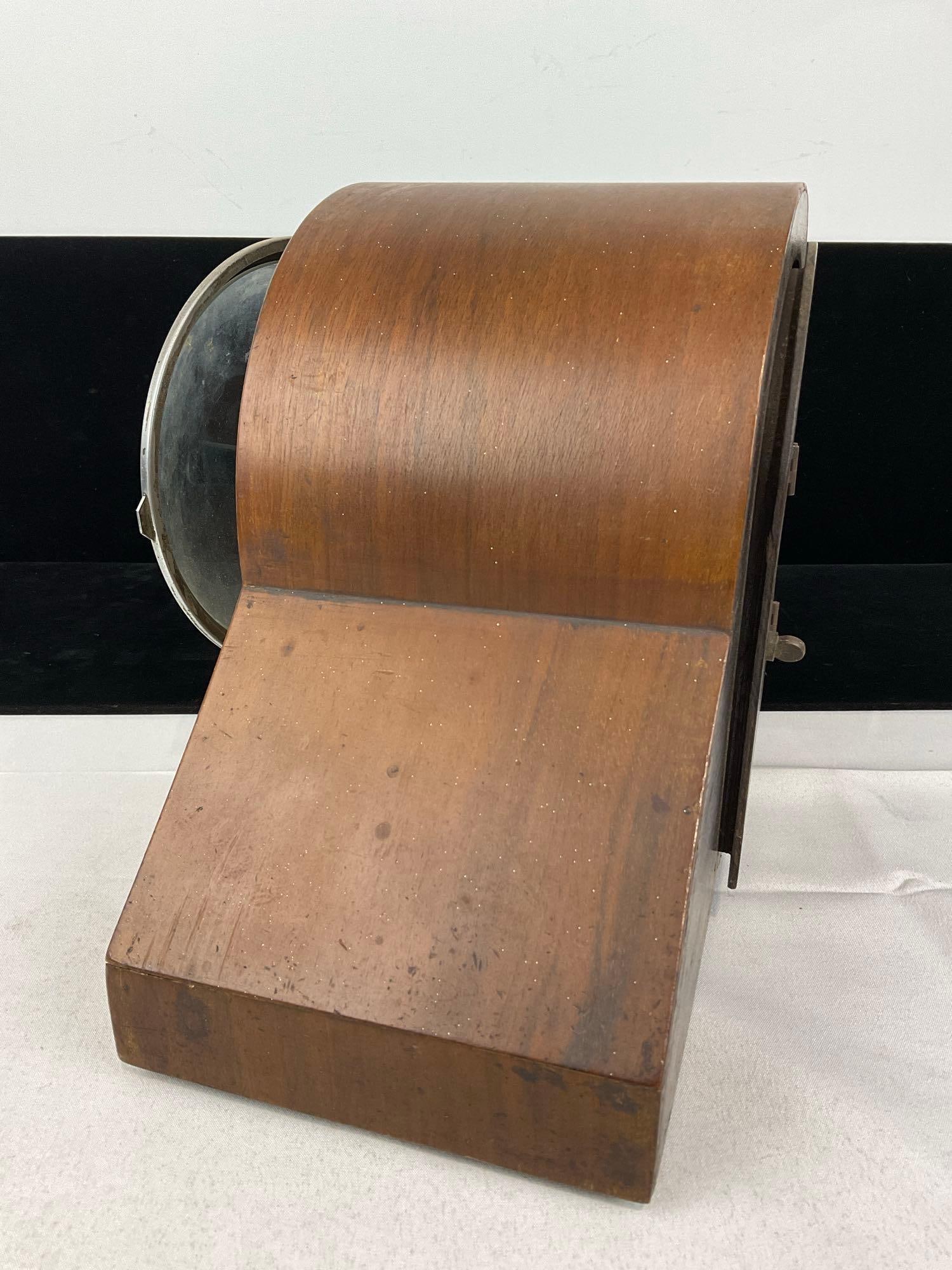 Early 20th Century German Haller (?) Mantel Clock, Time Strike, 10h x 15w x 7d inches - 3