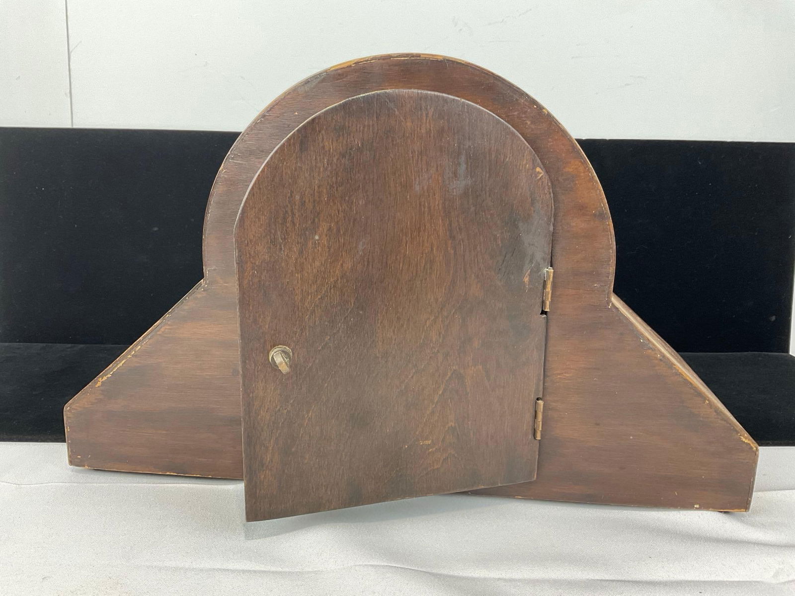 Early 20th Century German Haller (?) Mantel Clock, Time Strike, 10h x 15w x 7d inches - 4