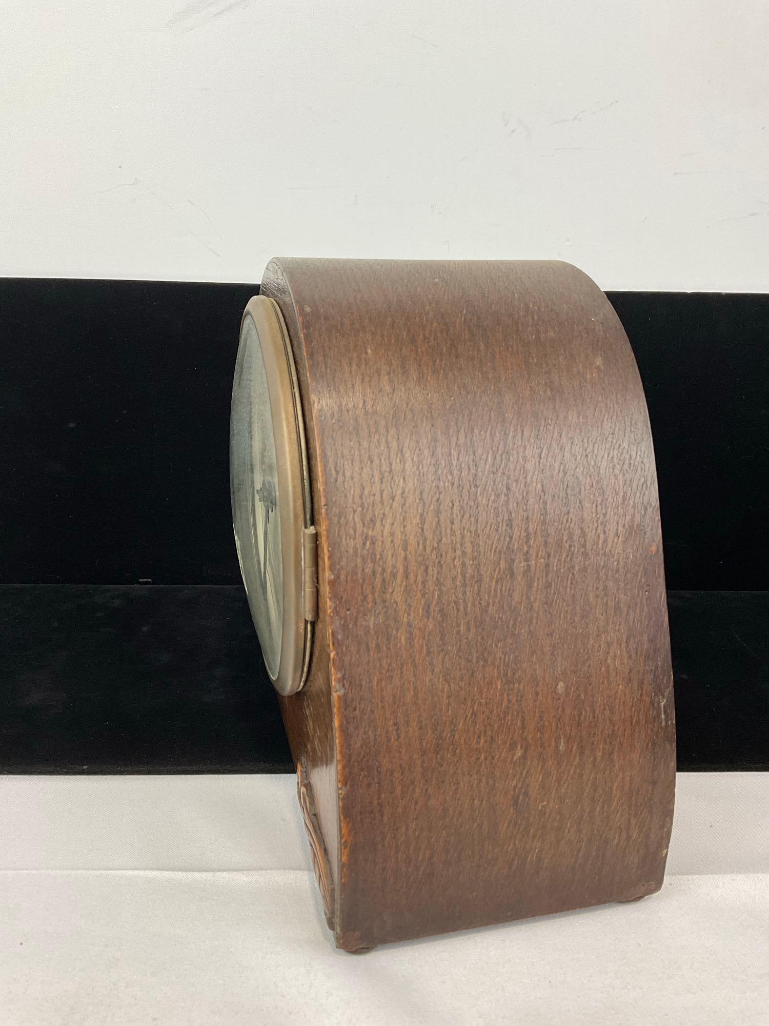 Early 20th Century Mantel Clock, Time Strike, Westminster Chime, 10h x 11w x 6d inches - 3