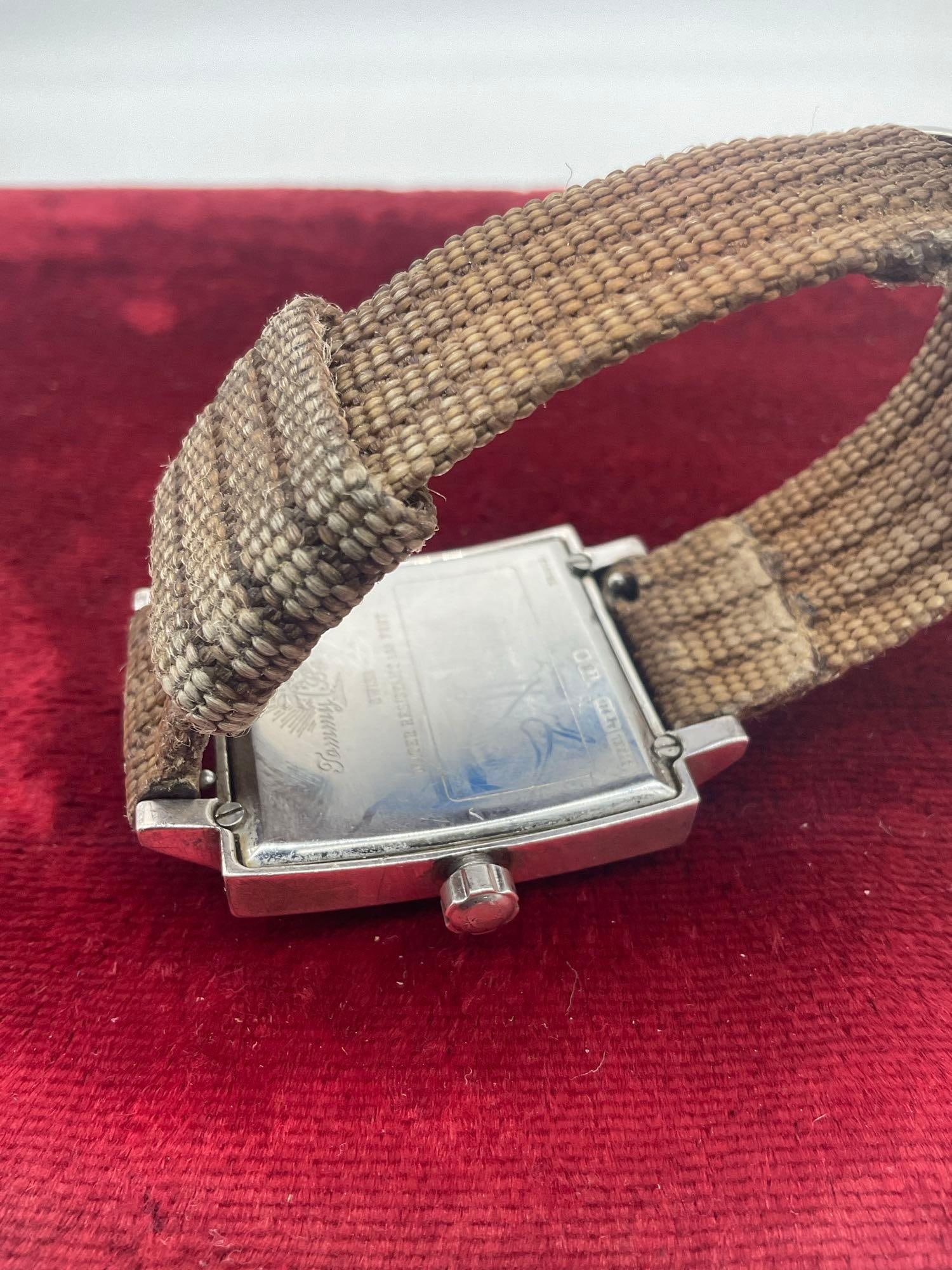 Vintage Tommy Bahama Swiss Men's wrist watch with .925 Sterling back TB 1013 - 5