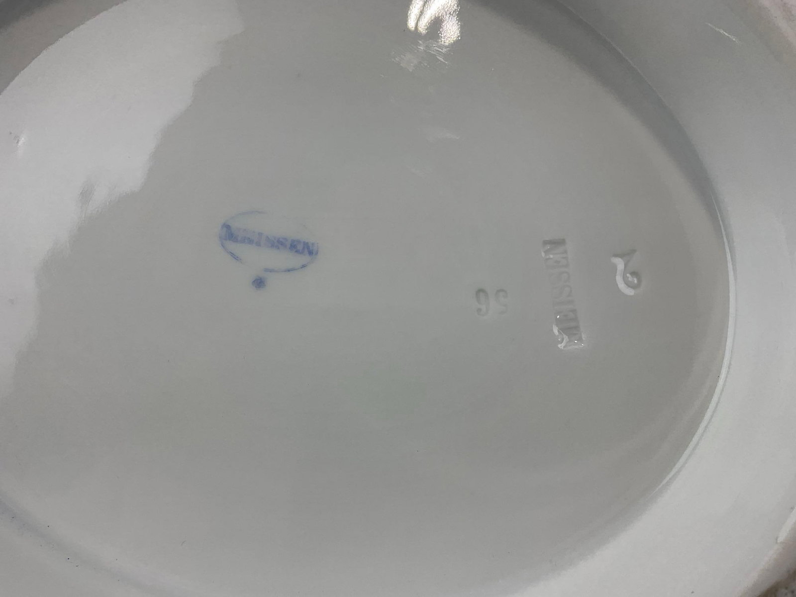 Meissen Lidded Soup Tureen w/Handpainted Floral Motif, 8h x 14w x 11d inches - 7