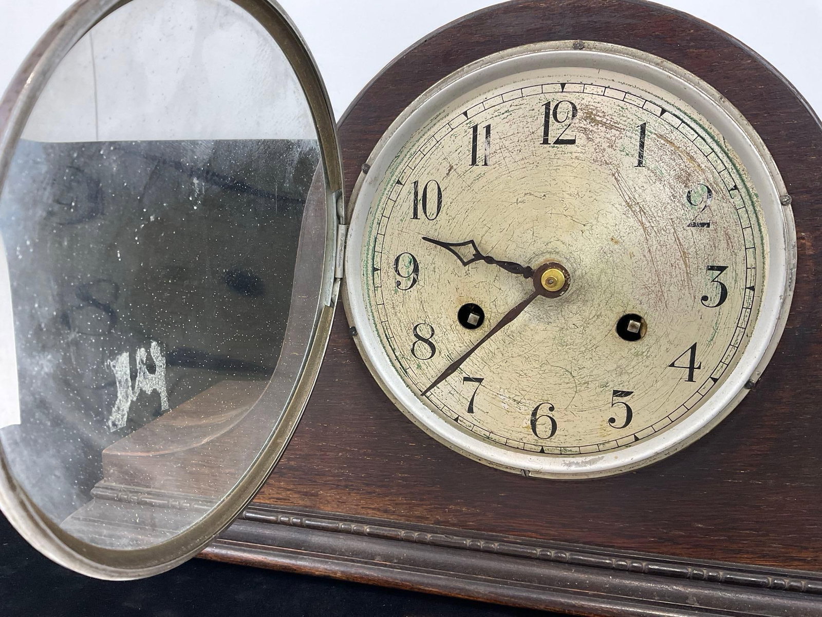 Early 20th Century Haller Mantel Clock, Time Strike, 10h x 18w x 7d inches - 2