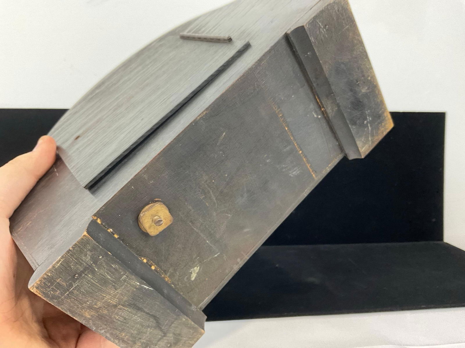 Vintage 20th Century Smiths Enfield Mantel Clock, Time Strike, 9h x 10w x 6d inches - 7