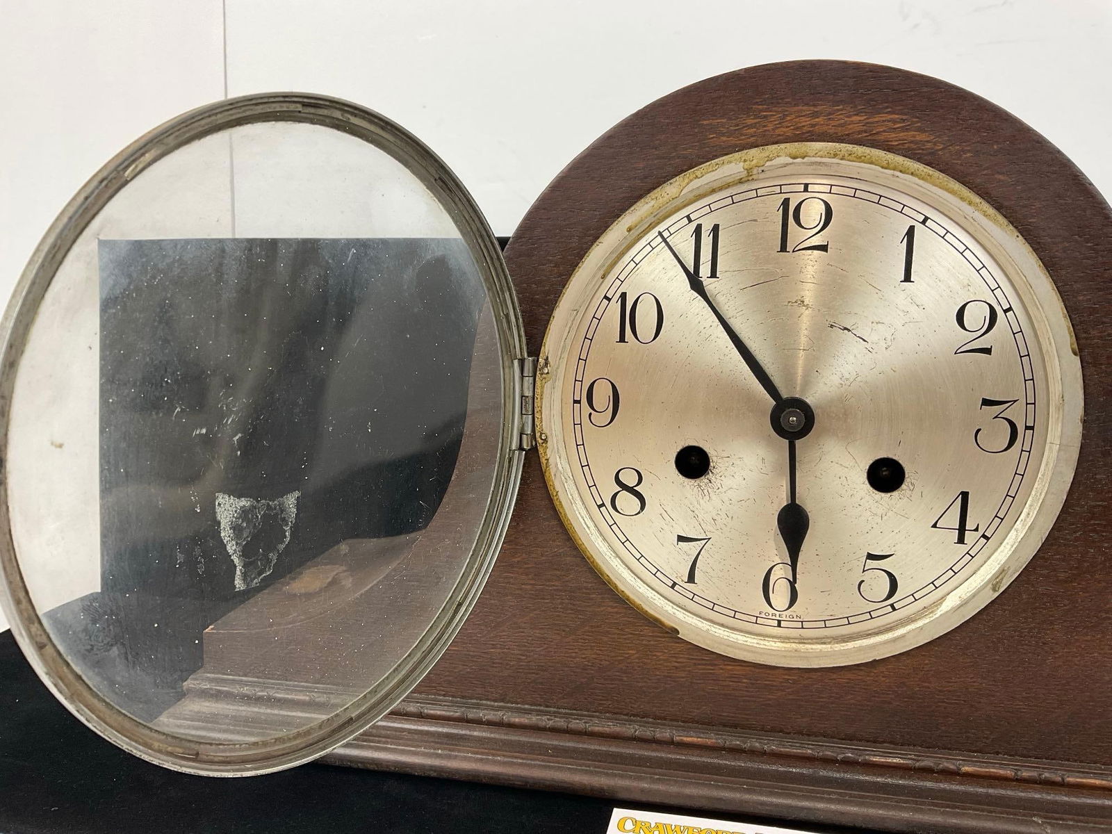 Early 20th Century Haller English Mantel Clock, Time Strike, 10h x 18w x 7d inches - 2