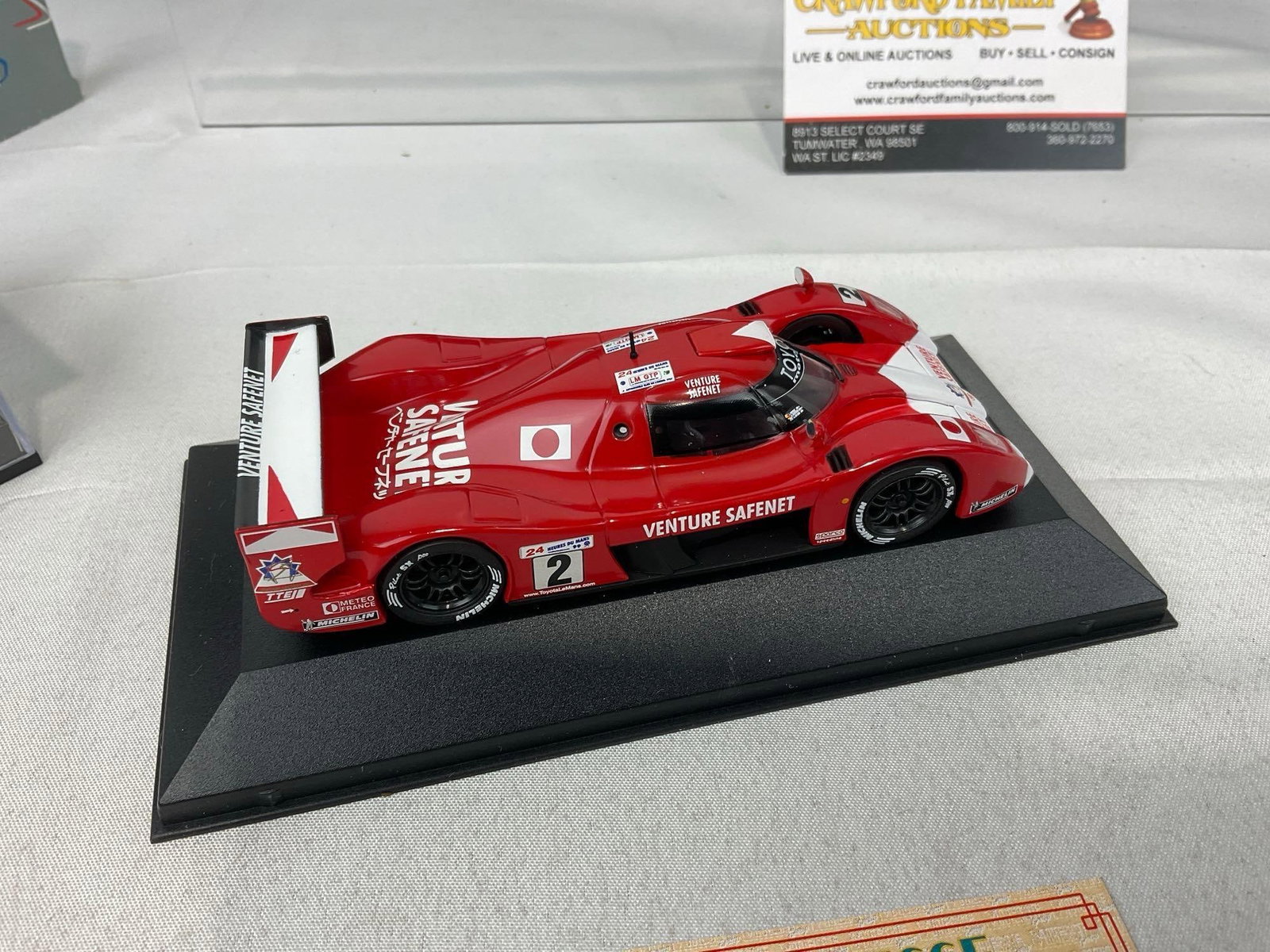 2 ONYX & Minichamps 1/43 Diecast Car Models, 1999 Toyota GT-1 & 2000 Benetton B200 - 5