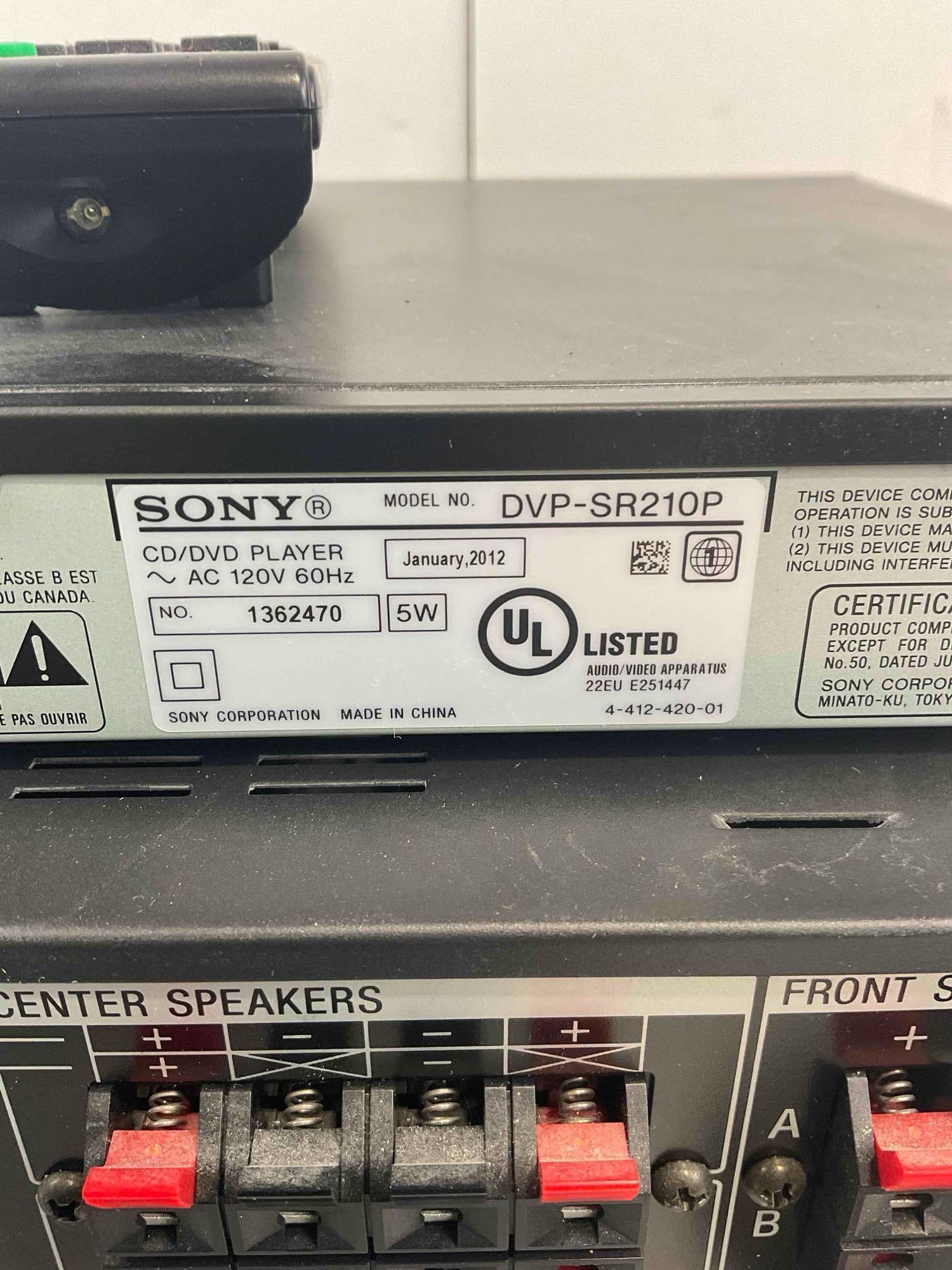 2 pcs SONY A/V Equipment, incl. DVD Player & Stereo Receiver. Tested, Work. Excellent Cond. - 9