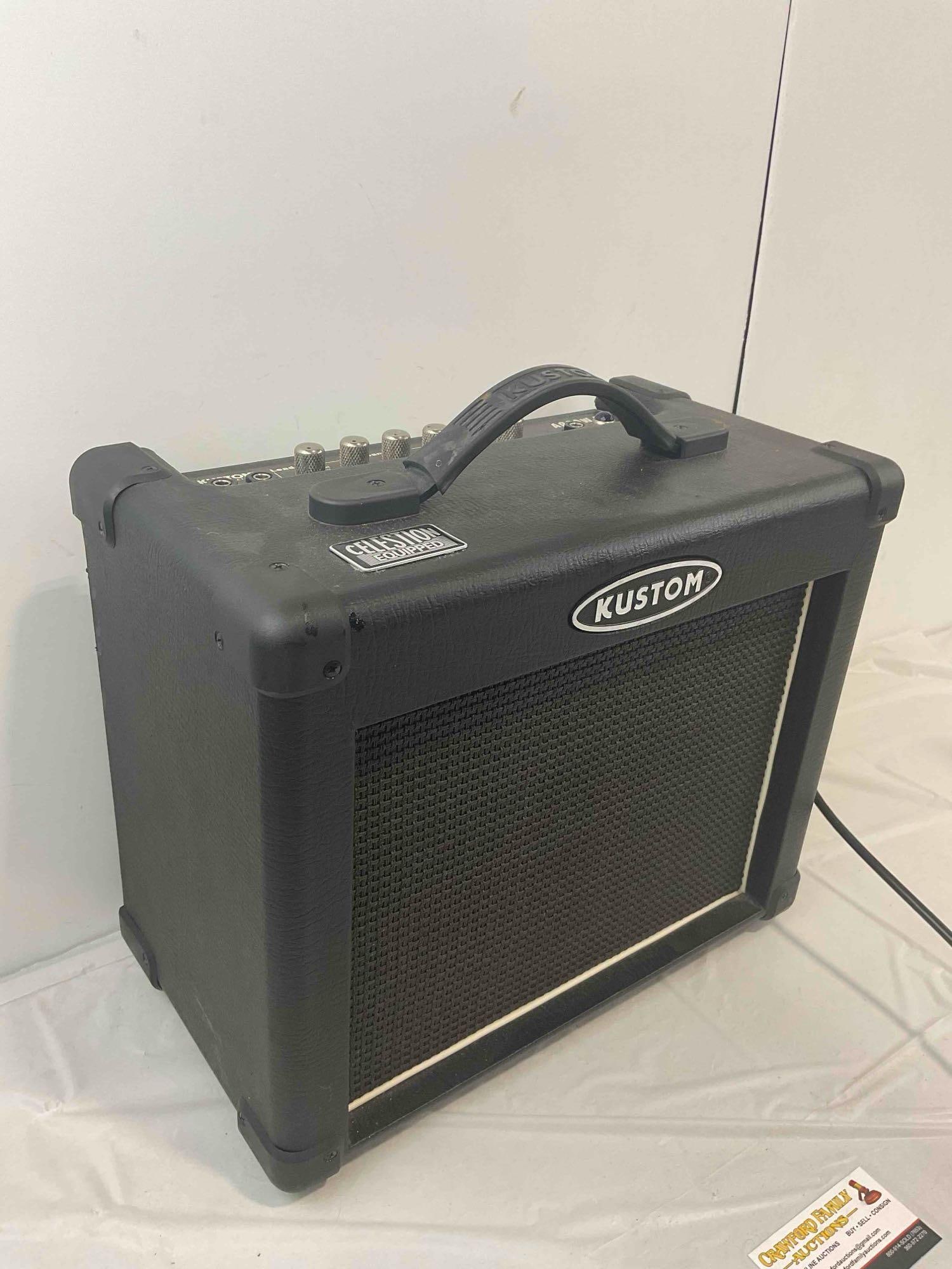 Kustom Lead Guitar Amplifier Model Arrow 16 (J). Tested, Works. Excellent Condition. See pics. - 3