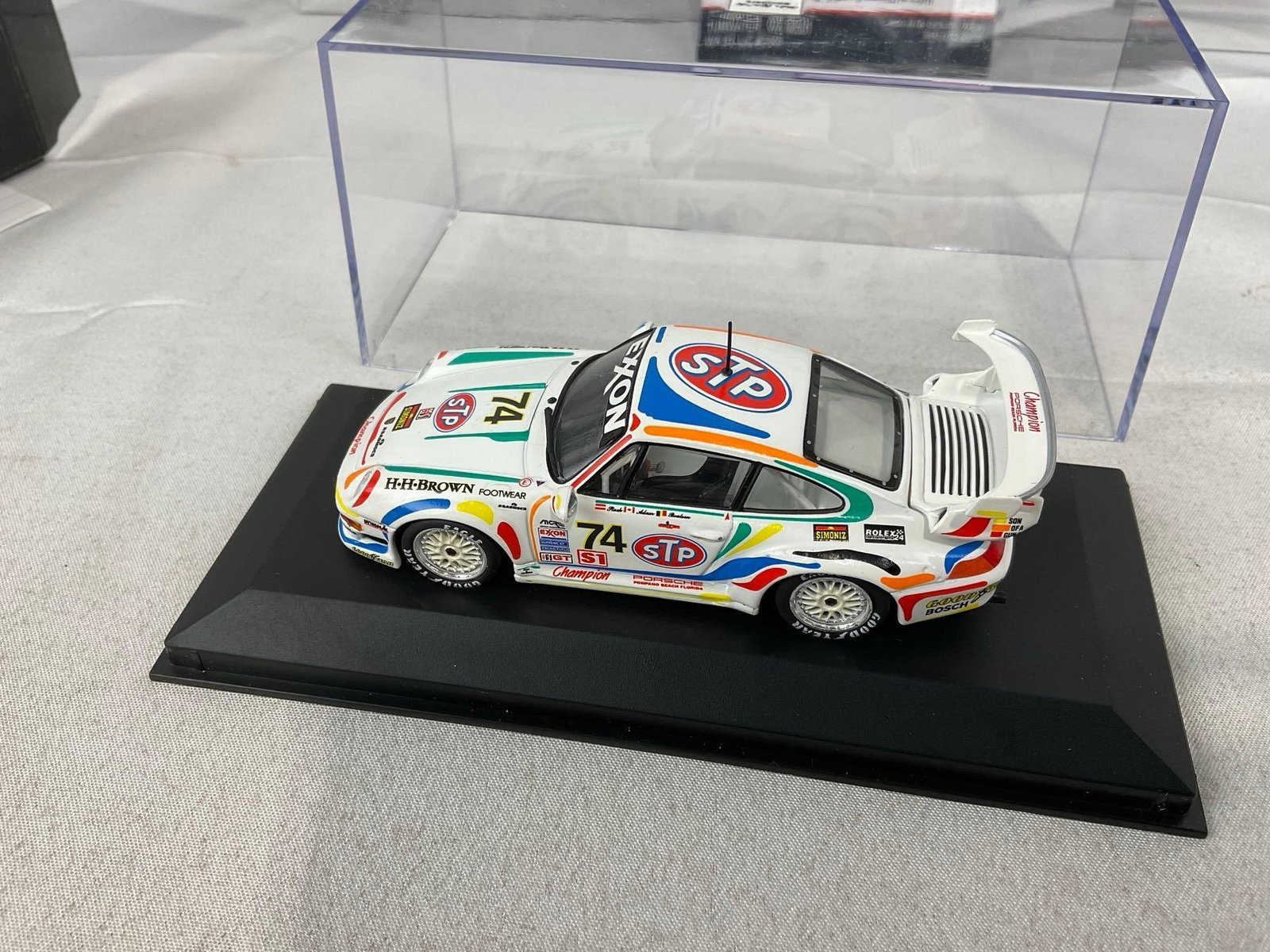 2 Minichamps 1/43 Scale Diecast Cars, 1996 Porsche 911 GT2 & 01 BMW M3 GTR, 1 signed - 6