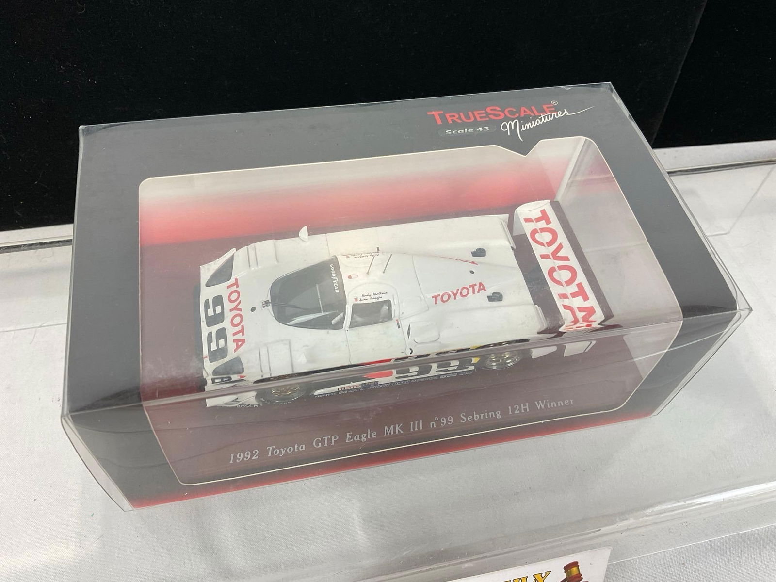 TrueScale Miniatures 1/43 Scale Diecast Car 1992 Toyota Eagle MkIII GTP Sebring 12H Winner #99 - 2