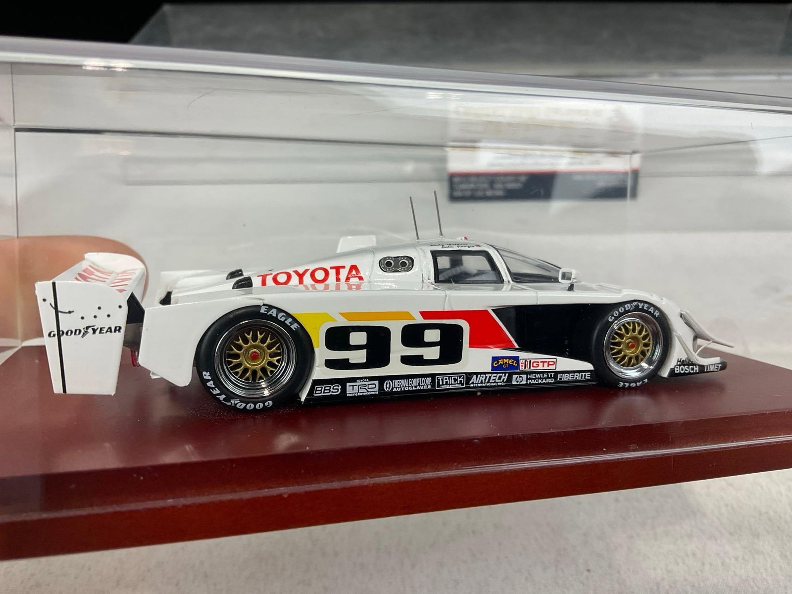 TrueScale Miniatures 1/43 Scale Diecast Car 1992 Toyota Eagle MkIII GTP Sebring 12H Winner #99 - 5