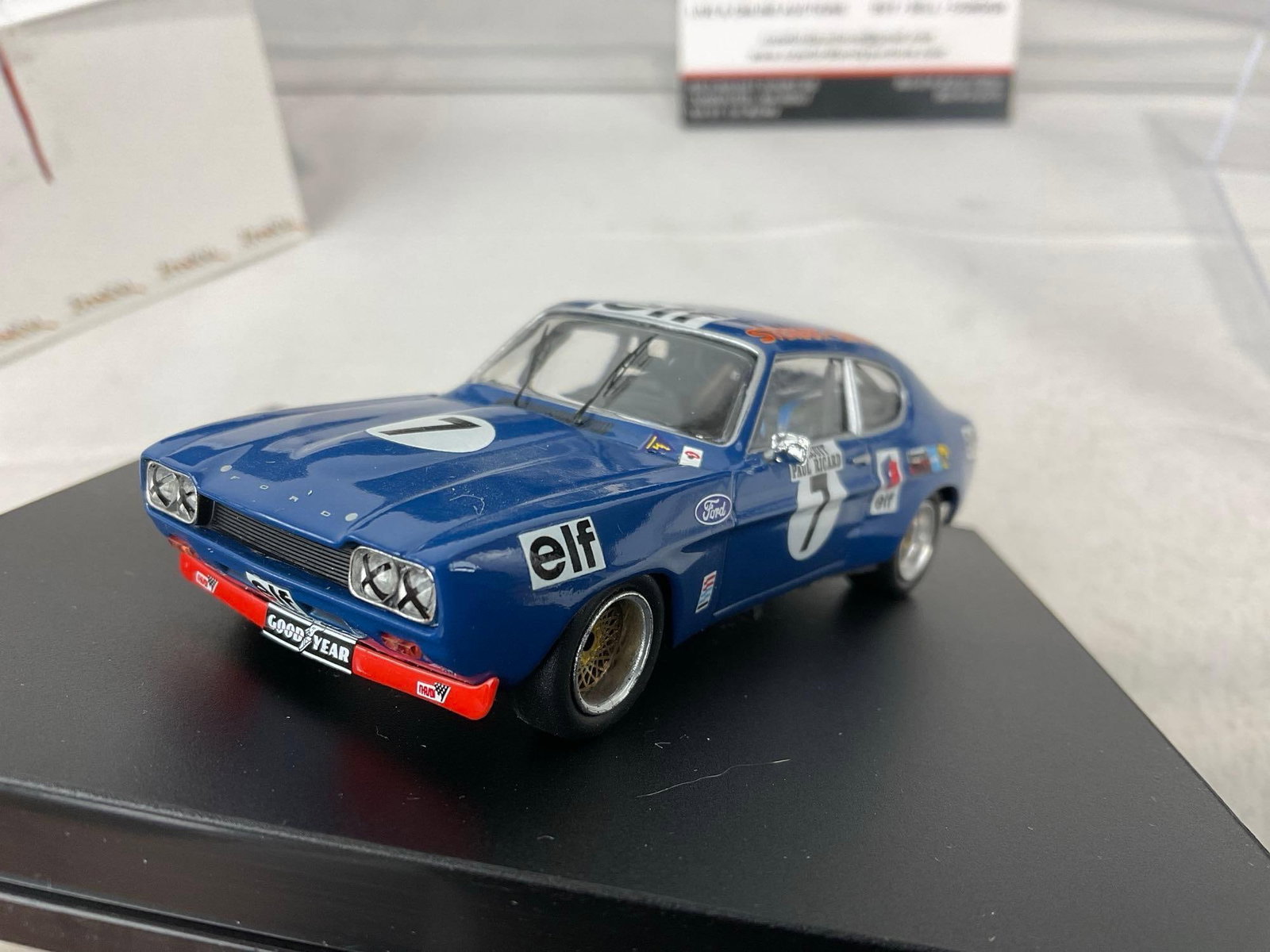 Trofeu 1/43 Scale Diecast Car Ford Escort Mk1 1600TC Silverstone J. Stewart, 3h x 6w x 6d inches - 4
