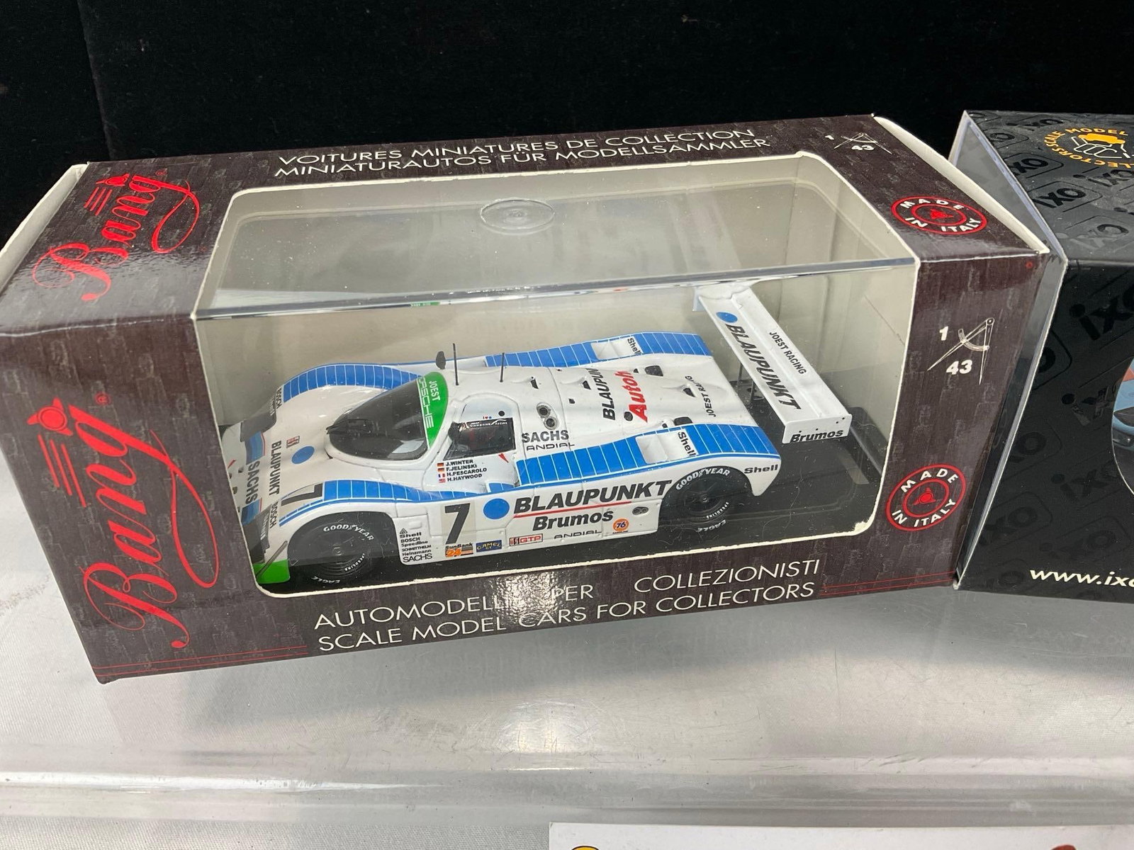 Bang & IXO 1/43 Scale Diecast Cars, 1968 Ford GT40 Gulf & 1991 Porsche 962C - 2