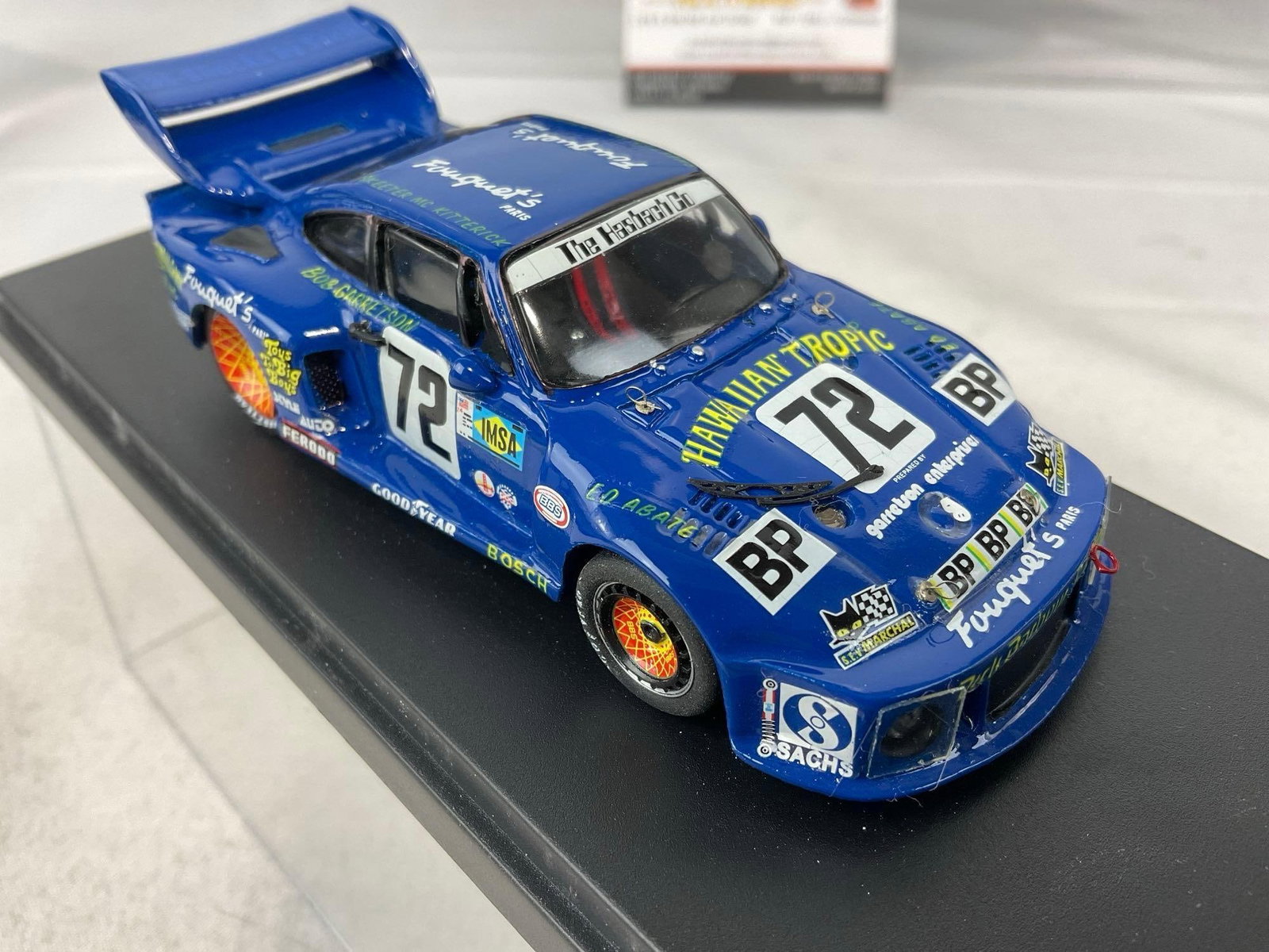 2 1/43 Scale Diecast Cars, Jaguar D type Le Mans 1957 & Le Mans 1979 Porsche 935 #72 Hawaiian Tro... - 5