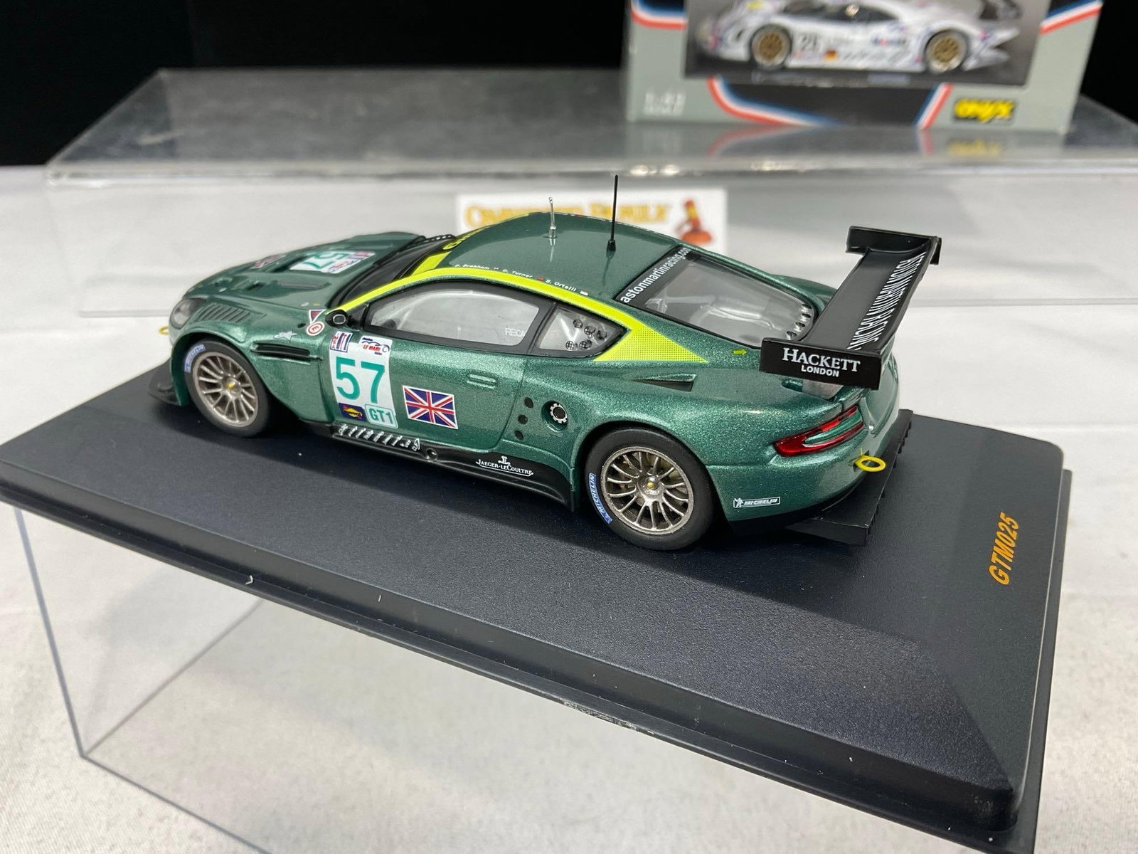 IXO Models 1/43 Scale Diecast Cars, 1998 Porsche 911 GT1 LM24H & 2005 Aston Martin DBR9 Sebring 12H - 4