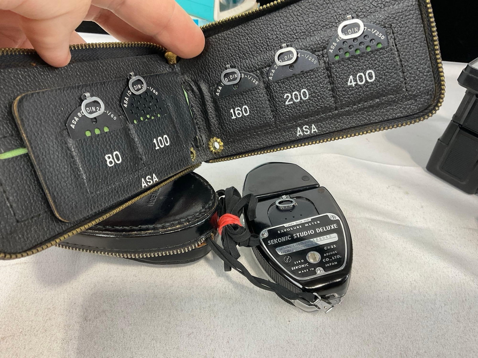 Nikon Film Camera & Ricoh RDC-5000 Cameras, Argus Previewer III, Sekonic Lightmeter w/set of slides - 9