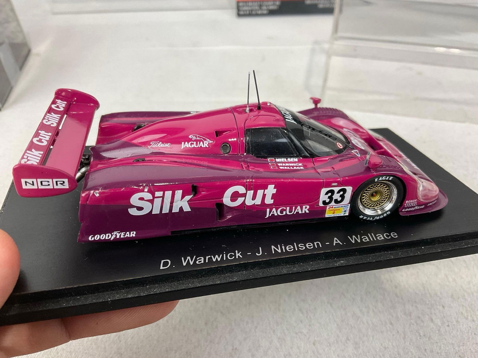 IXO Models & Spark 1/43 Scale Diecast Cars, 1991 Jaguar XJR12 LM24H & 2001 Bentley XP-Speed 8 LM24H - 5