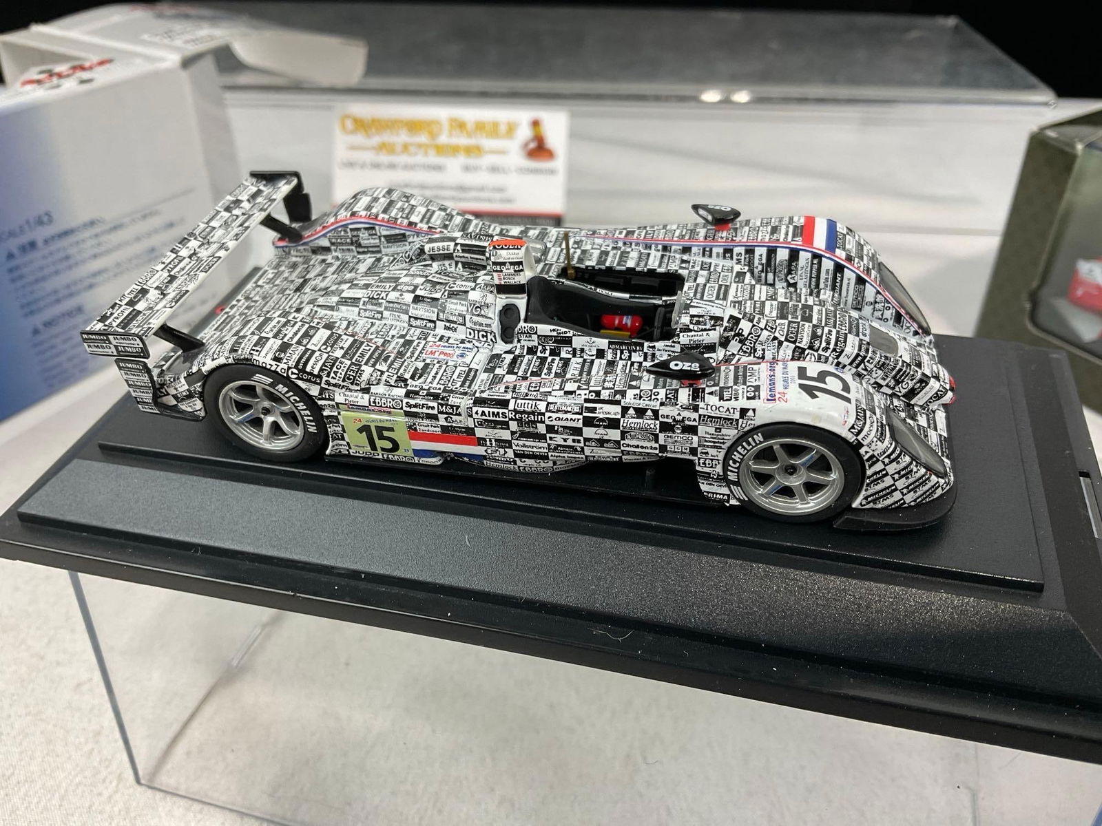 2 Ebbro 1/43 Scale Diecast Cars, 2003 Altaya Dome S101 & Esso Toyota TS010 1992 - 4