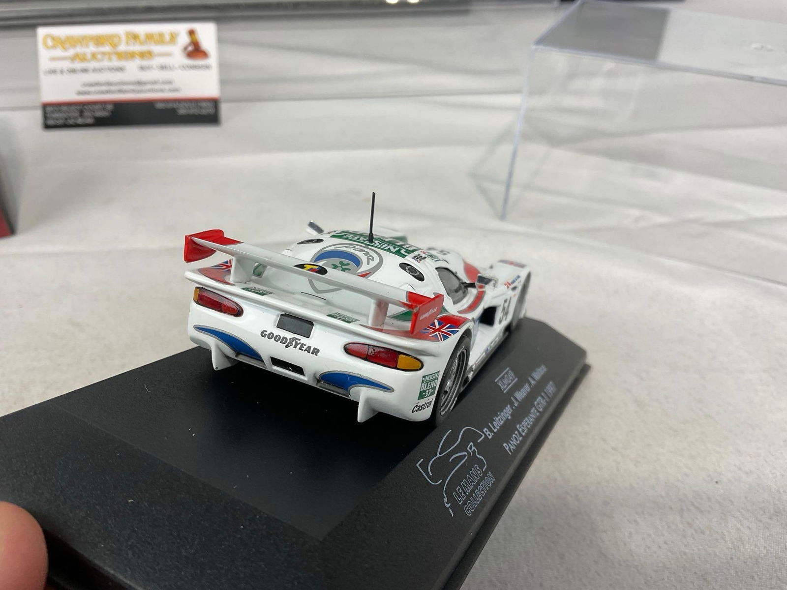 2 1/43 Scale Diecast Cars, 1997 Panoz GTR-1 LM & 98 Panoz Esperante GTR-1 LM24H, Andy Wallace - 5