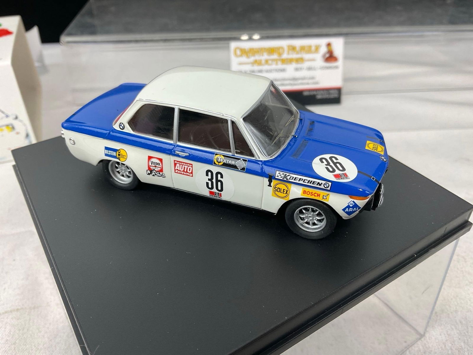 Trofeu 1/43 Scale Diecast Car BMW 2002 24H Nurburgring 1970 Hans Stuck & c. Schikentanz - 3