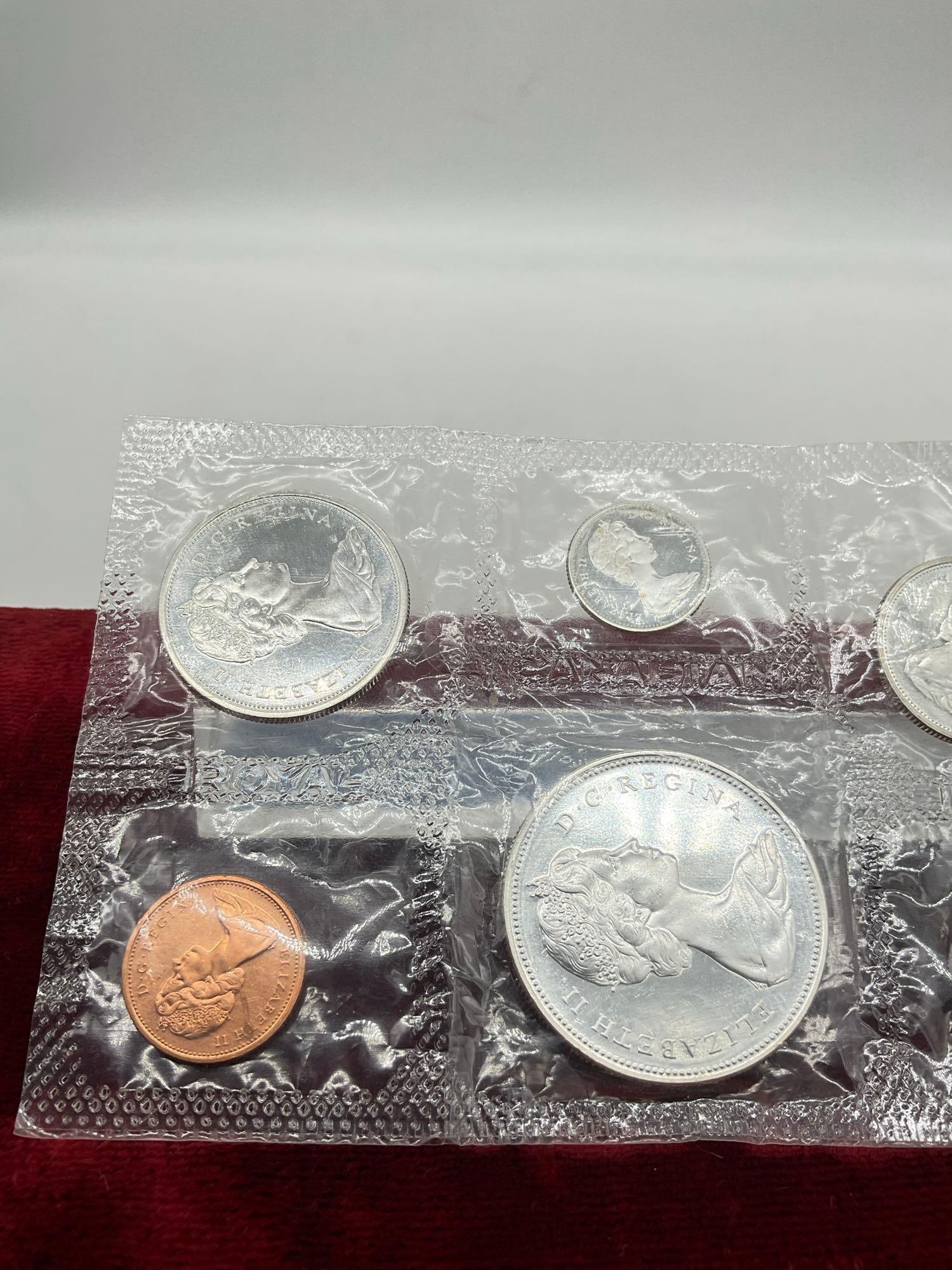 Canadian 1966 Mint set 80% silver - 2