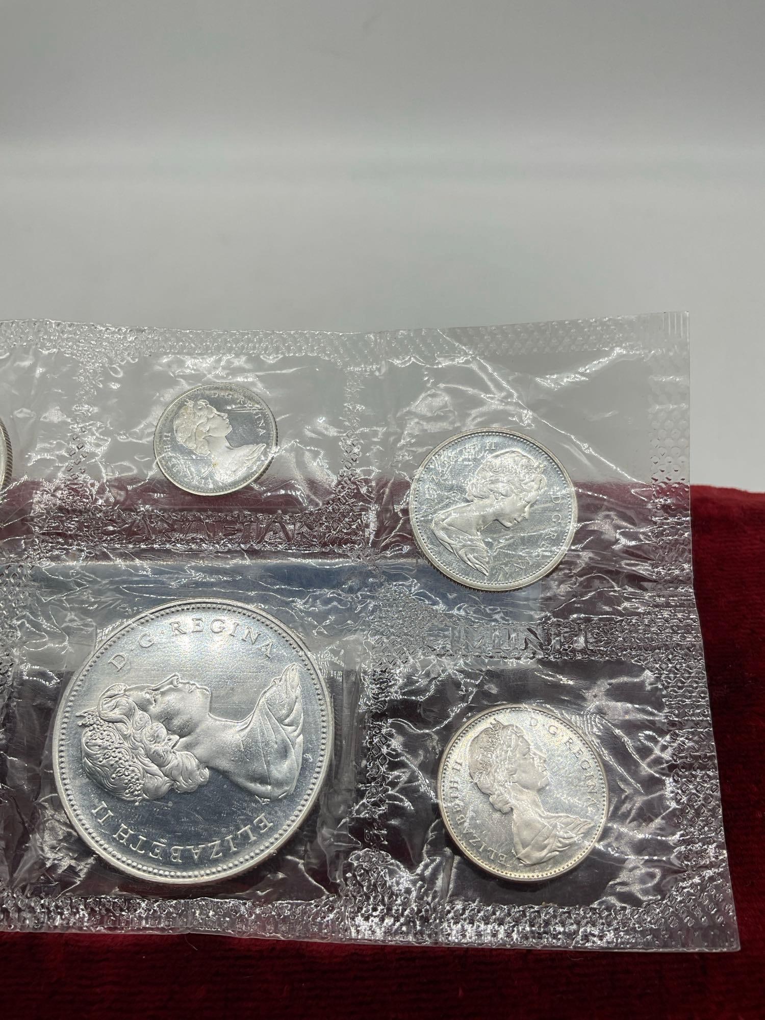 Canadian 1966 Mint set 80% silver - 3