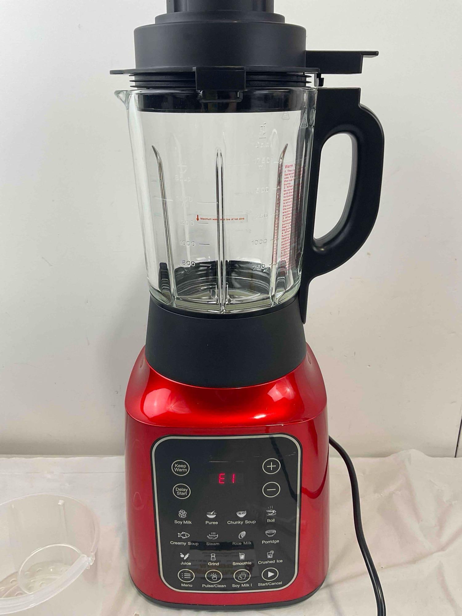 Professional Multifunctional Cooking Blender w/ Accessories. Tested, Works. Very Good Cond. - 2