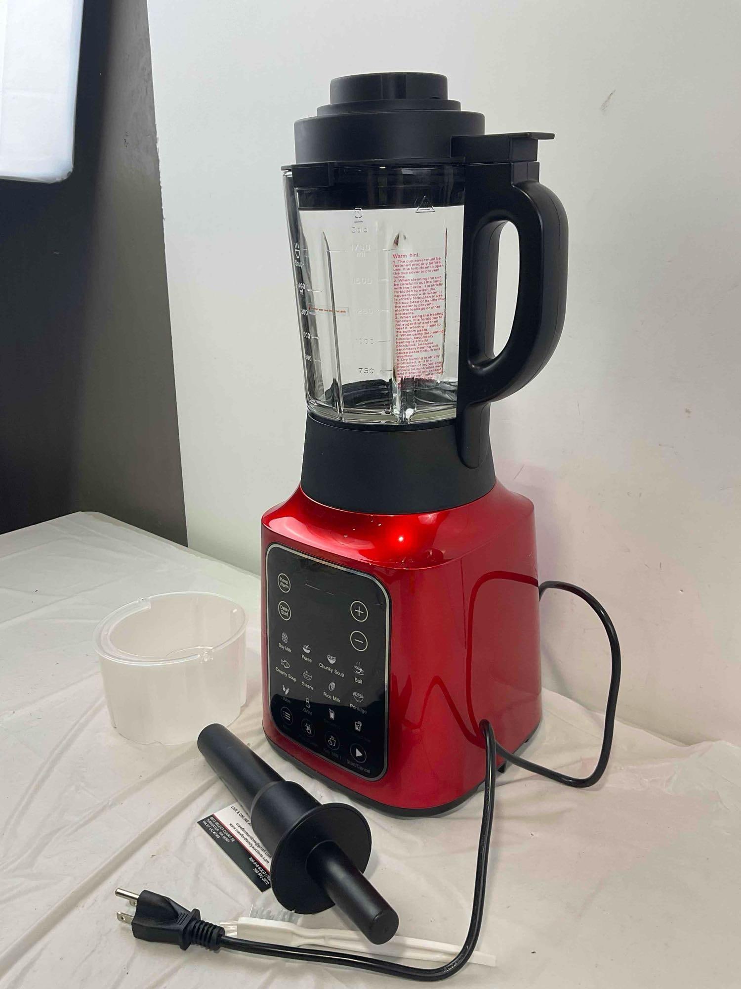 Professional Multifunctional Cooking Blender w/ Accessories. Tested, Works. Very Good Cond. - 3