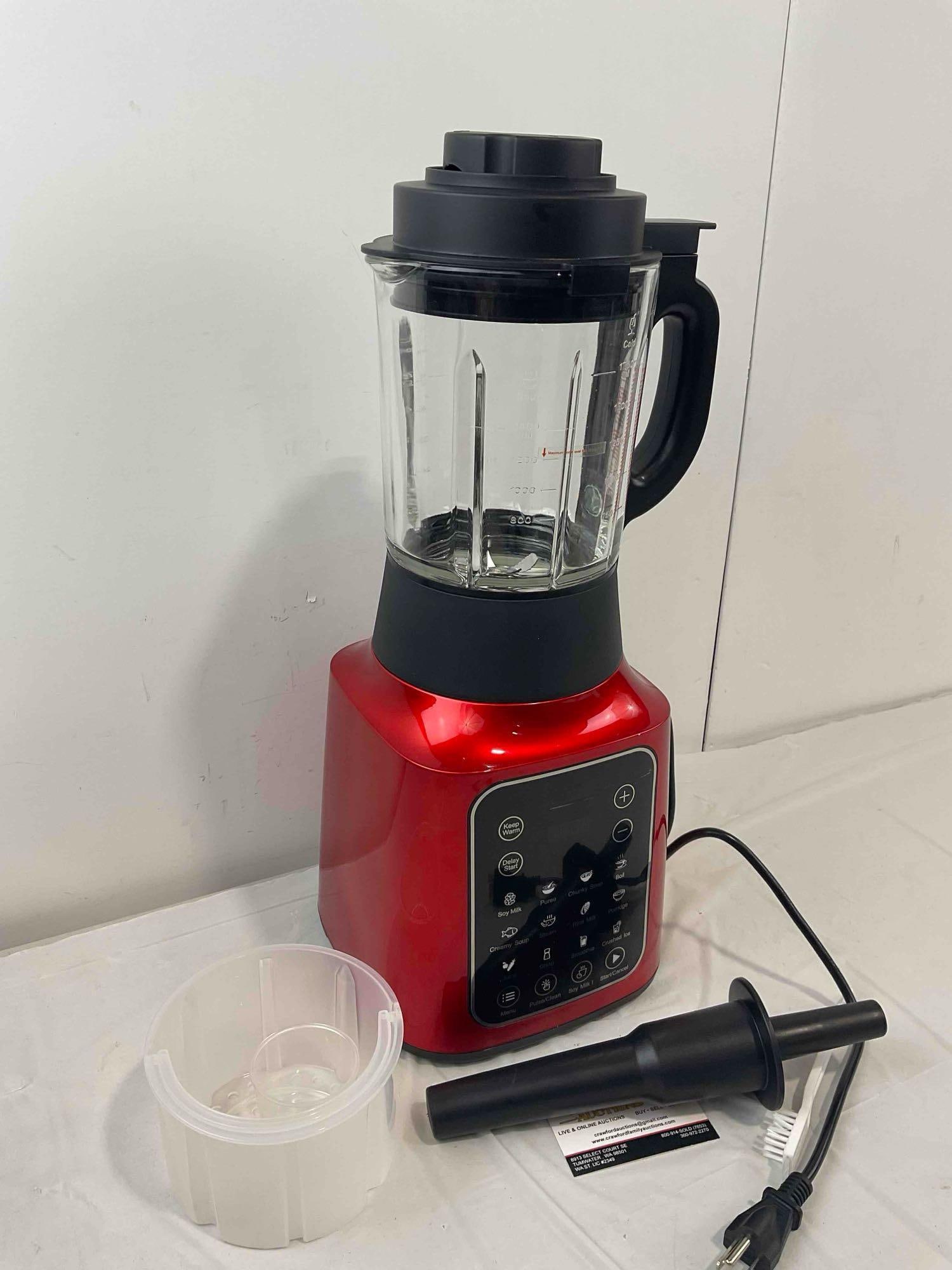 Professional Multifunctional Cooking Blender w/ Accessories. Tested, Works. Very Good Cond. - 4