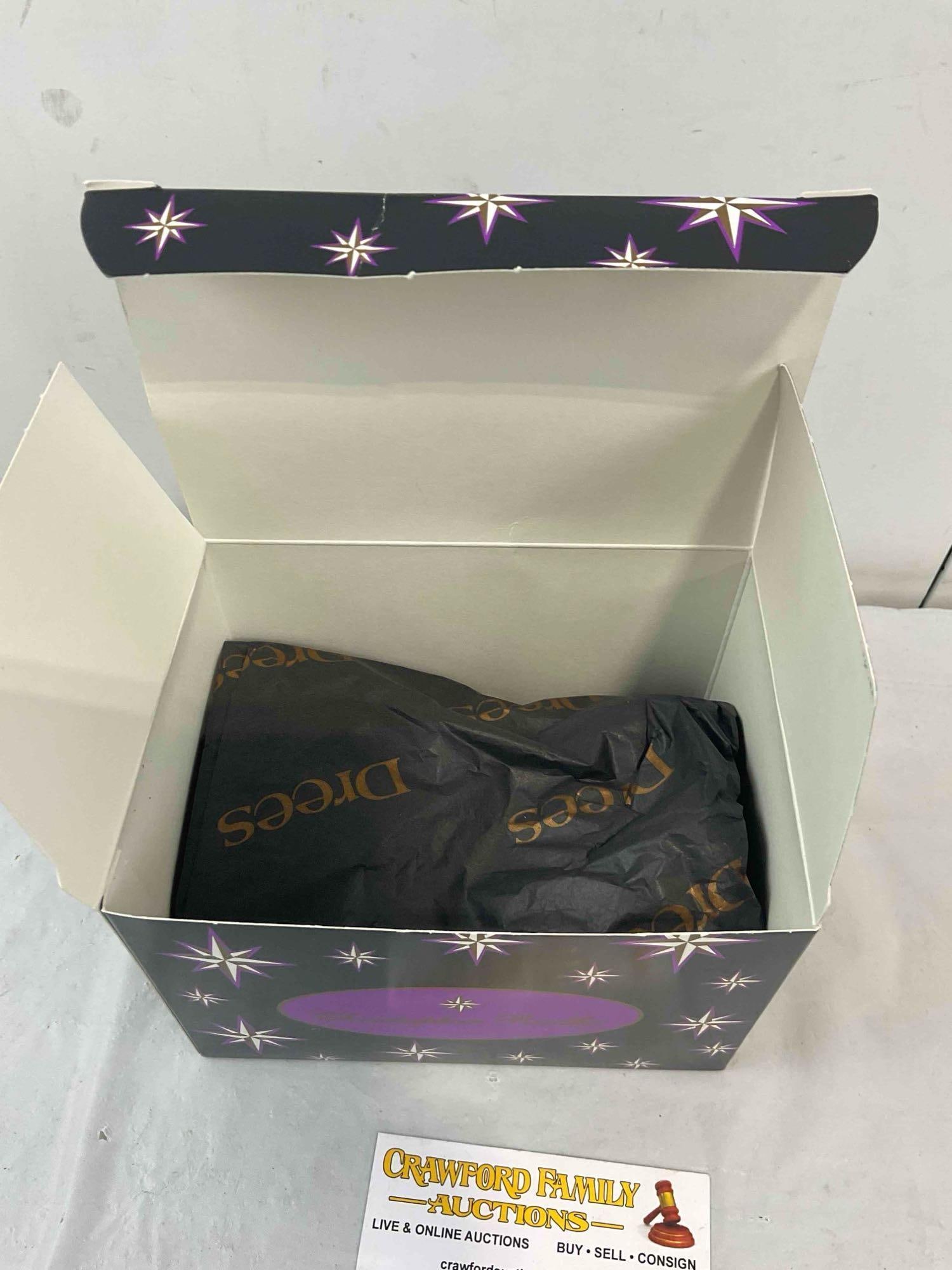 Christopher Radko Glass Holly Jean Christmas Ornament w/ Original Box & Tag. Excellent Cond. - 8