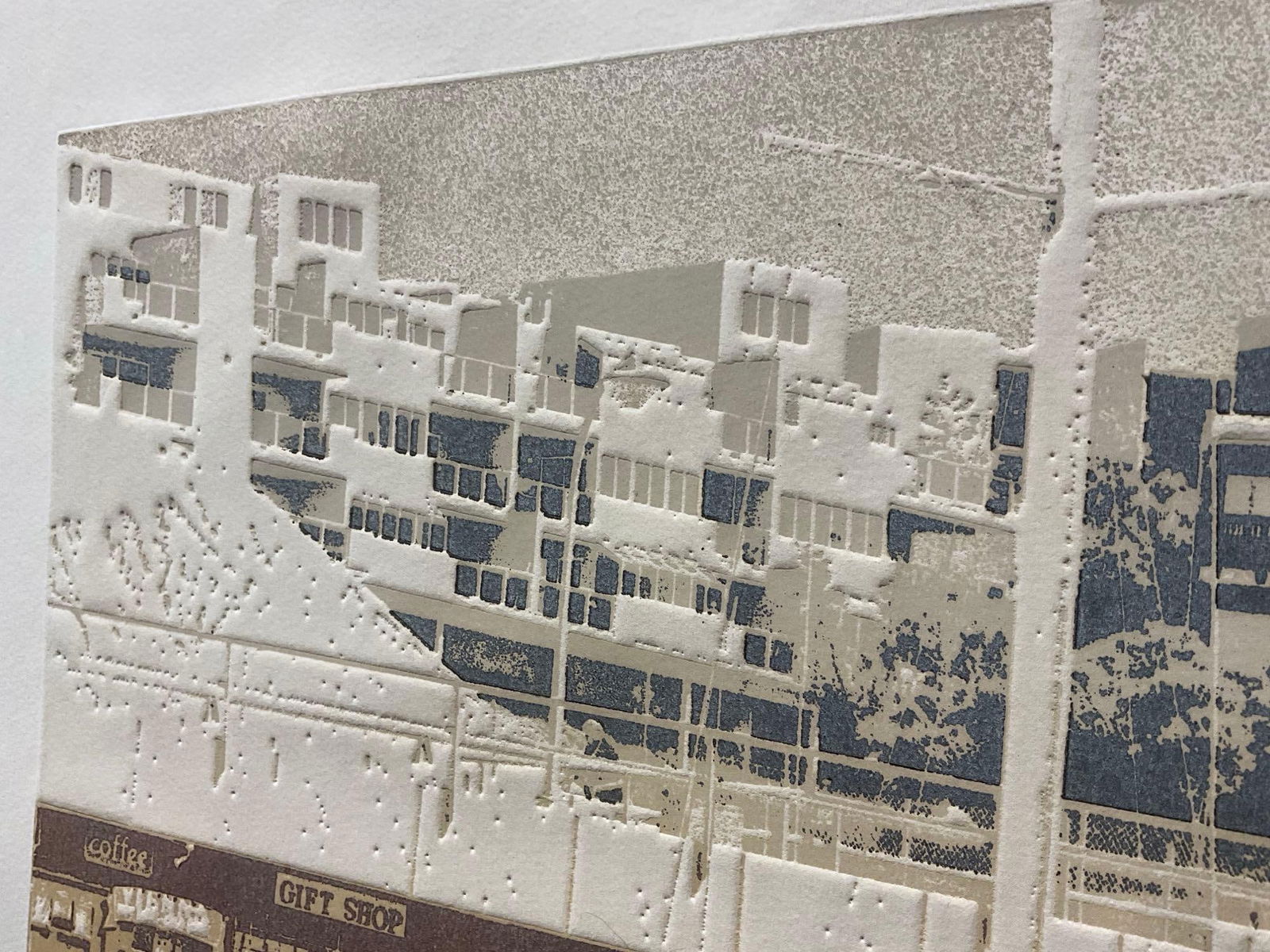 Unframed Art, Signed & #d 83/250 titled Home Port 2 by Ted Thomas, 31x23 inches, lovely colors - 4