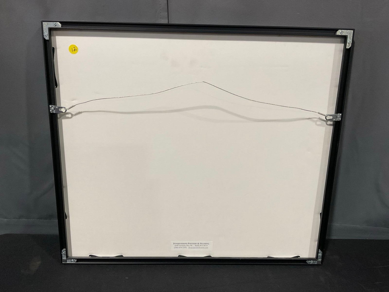 Framed Signed & #d 4/100 Double Print Whale & Eagle Feather by Harold G McKinley, 23x25 inches - 6