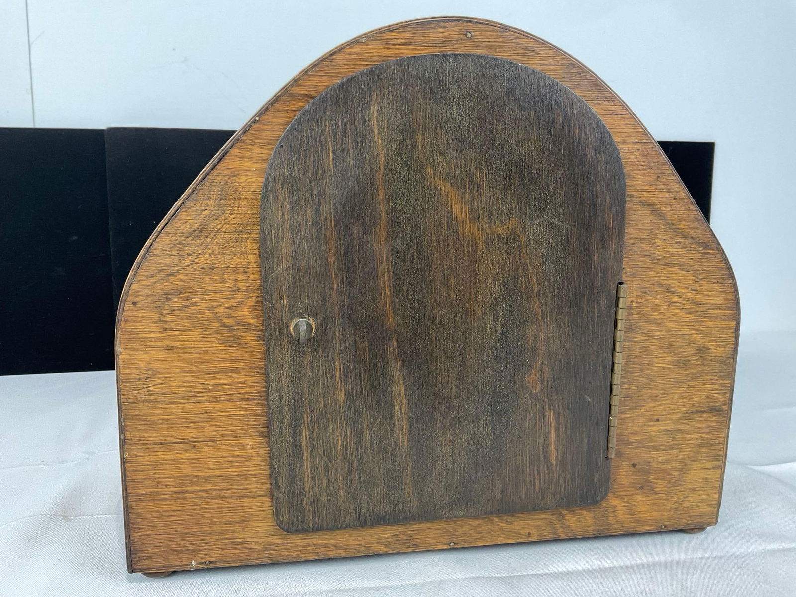 Antique British Time Strike Mantel Clock, 10h x 11w x 6d inches - 4