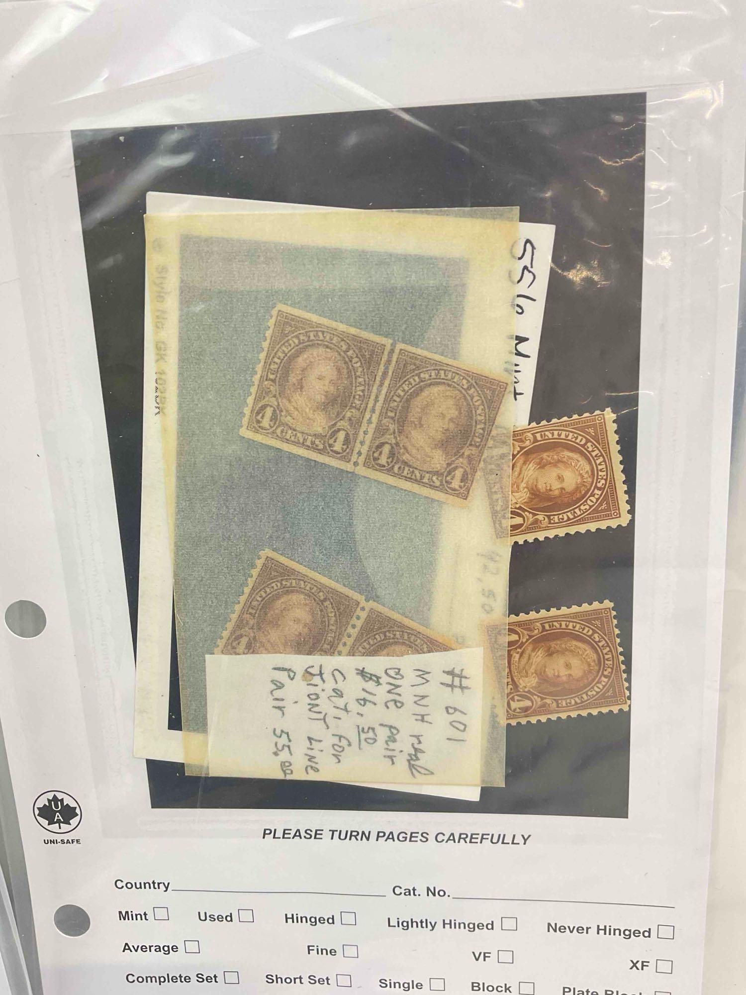 10 pcs Antique Postage Collection, 6x Postcards & 4x Stamps. Excellent Condition. See pics. - 5