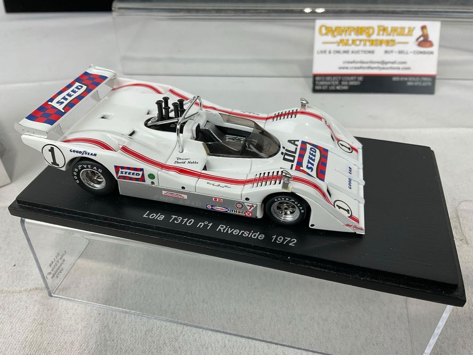 2 Spark 1/43 Scale Diecast Cars, 1967 Lola T70 Mk2 Aston Martin & 1972 Lola T310 - 4