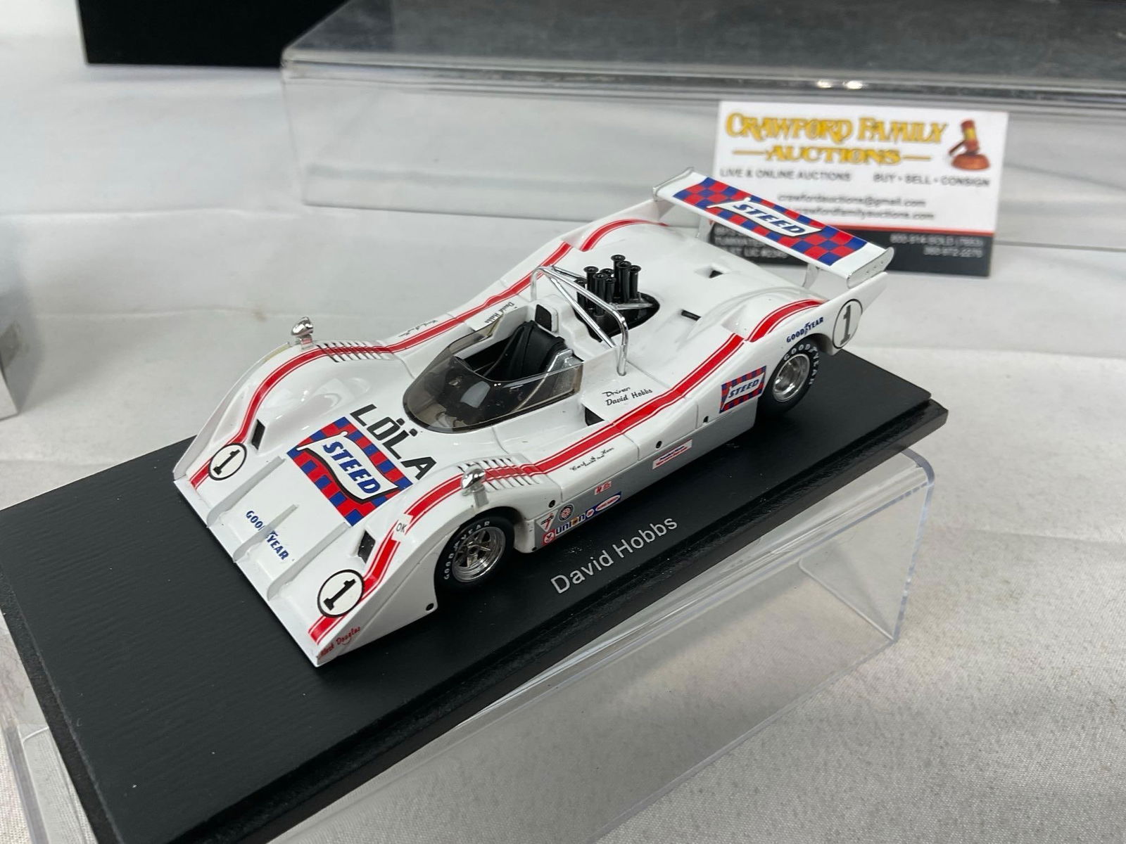 2 Spark 1/43 Scale Diecast Cars, 1967 Lola T70 Mk2 Aston Martin & 1972 Lola T310 - 5