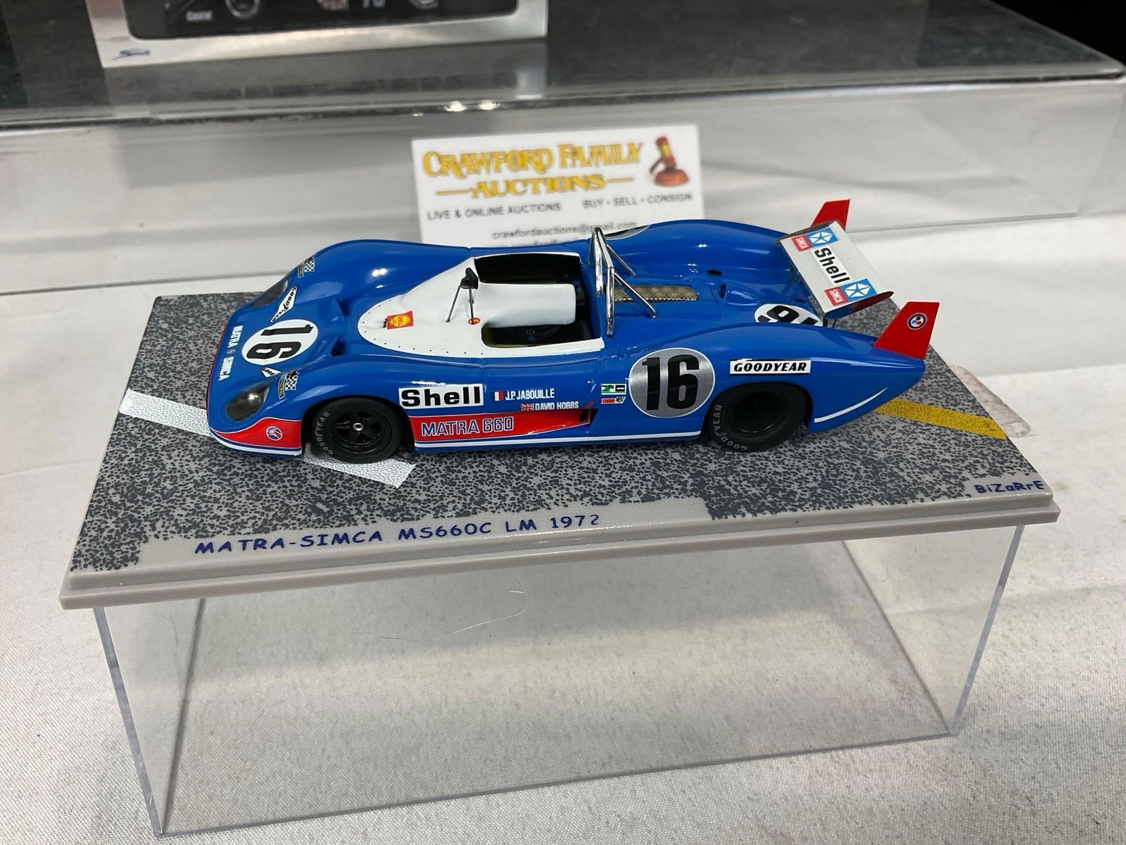 Spark & Bizarre 1/43 Scale Diecast Cars, 1972 Matra Simon & 1973 McLaren M20, David Hobbs - 2