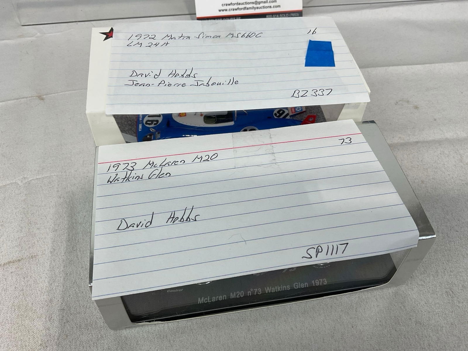 Spark & Bizarre 1/43 Scale Diecast Cars, 1972 Matra Simon & 1973 McLaren M20, David Hobbs - 6