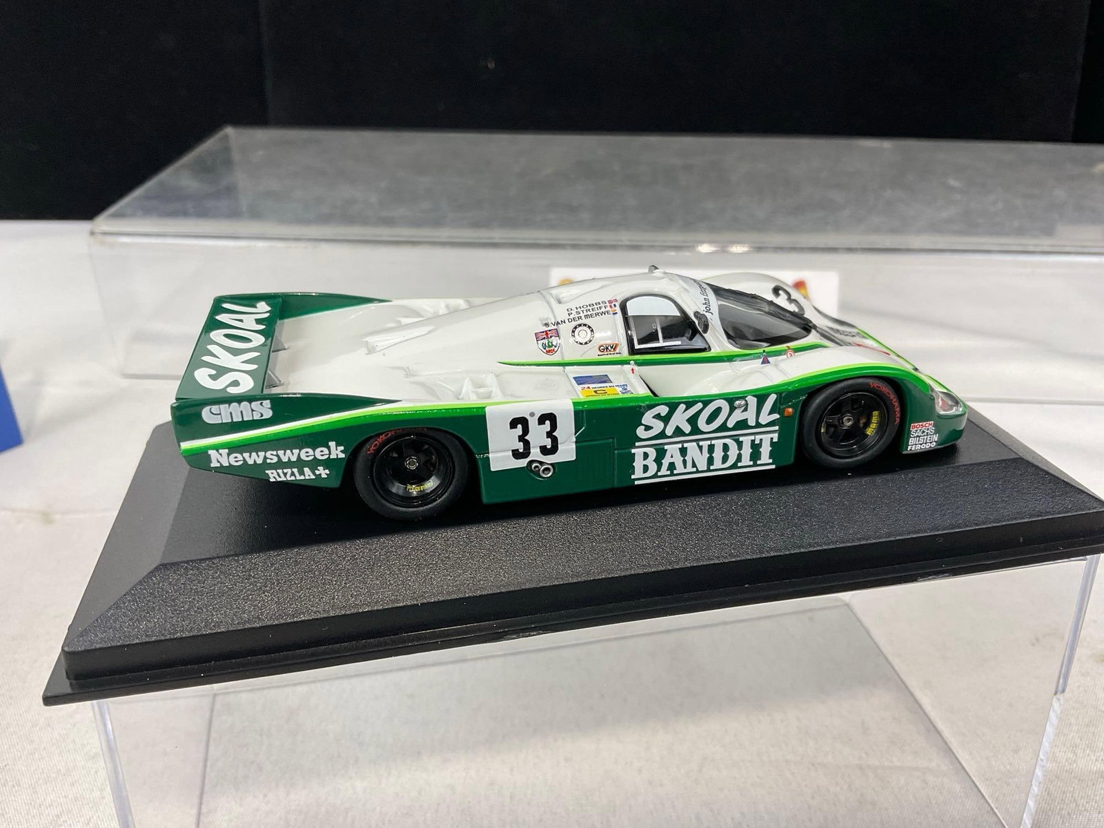 2 Spark & Minichamps 1/43 Scale Diecast Cars, 1984 Porsche 956L LM24H & 1989 Porsche 962C LM24H - 5