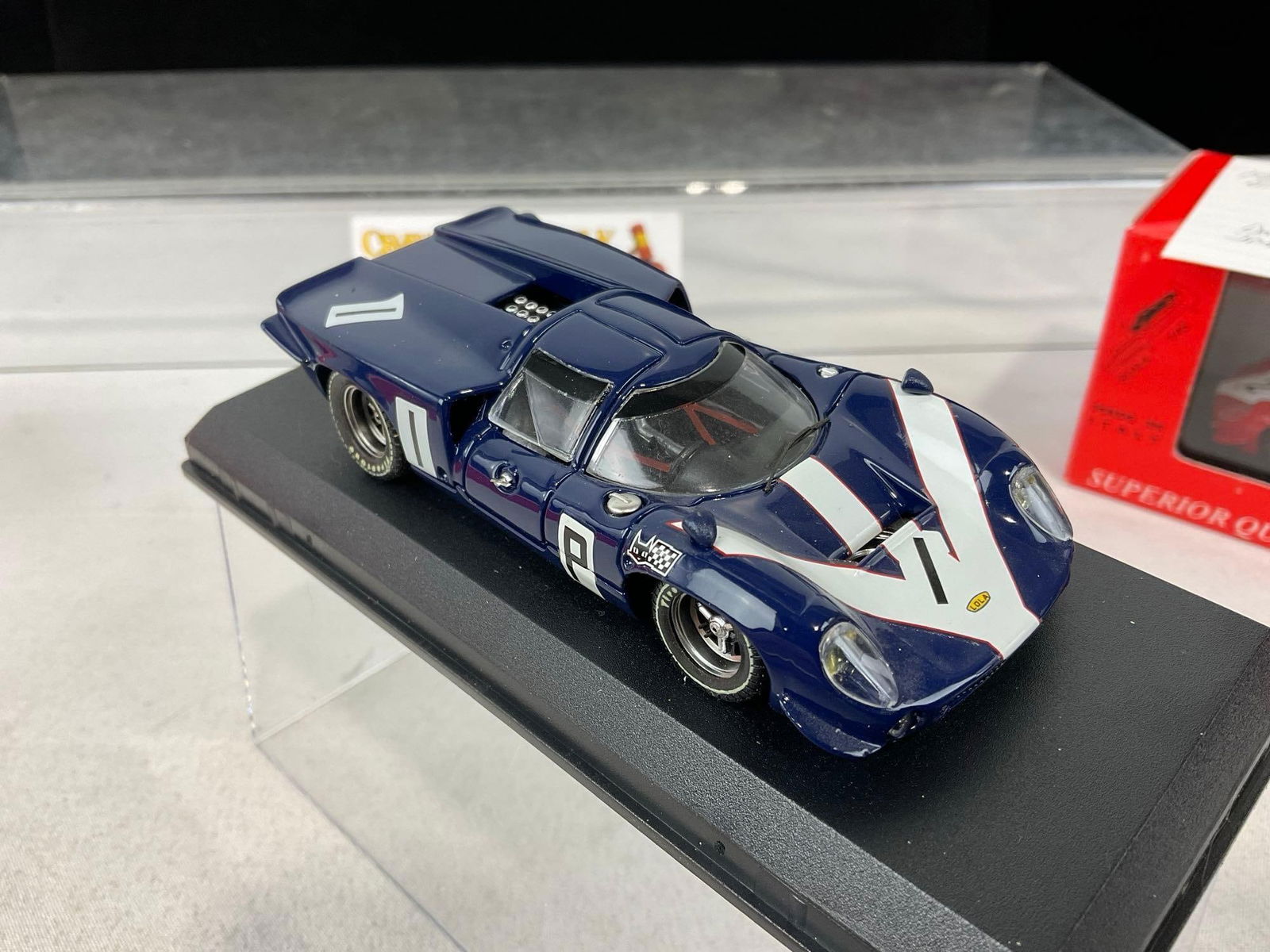 2 Model Best 1/43 Scale Diecast Cars, Lola T70 Coupe 1967, Surtees & Hobbs - 6