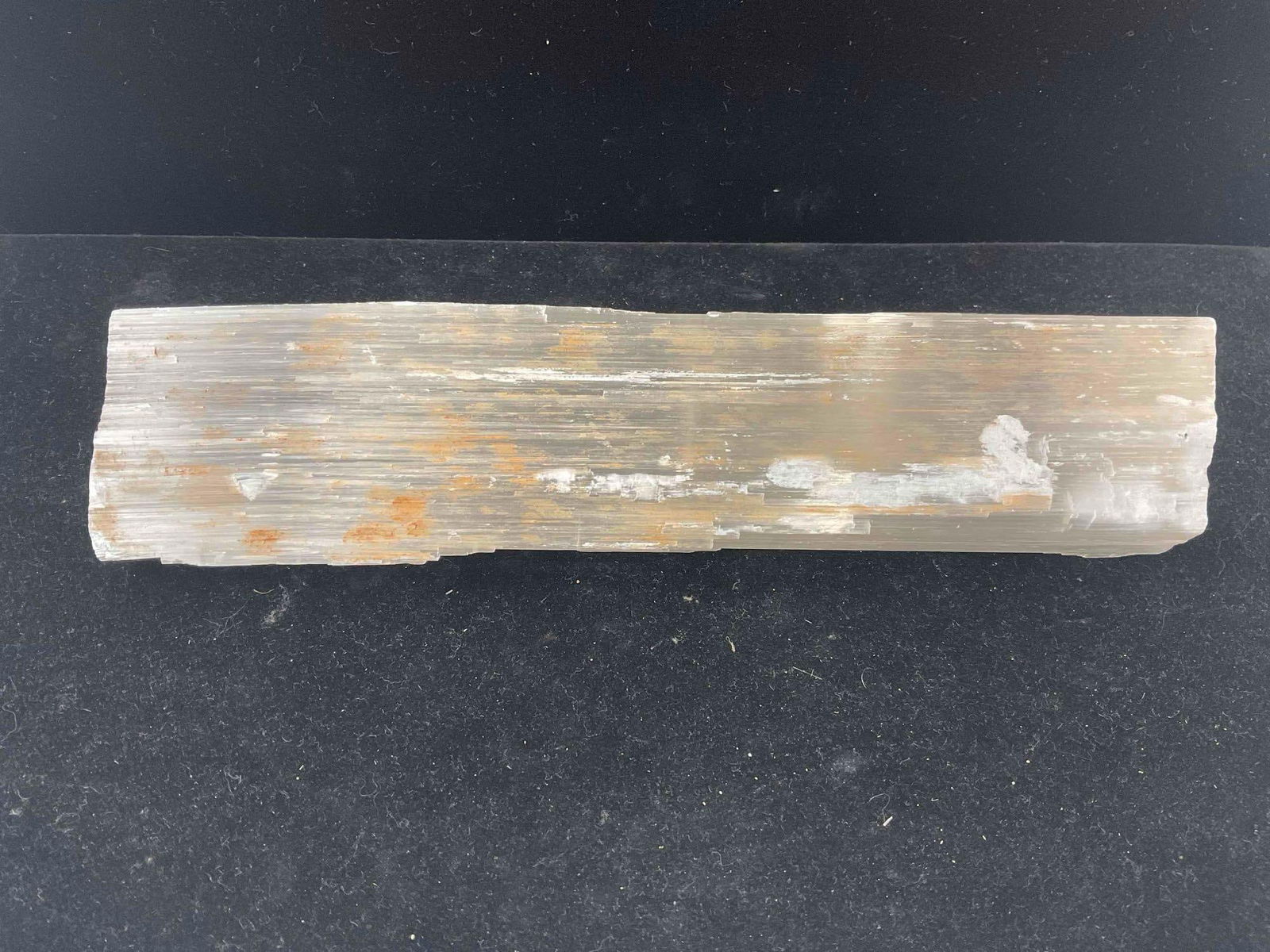 Unpolished Selenite Crystal Fragment, Attributed to Mexico's Cave of Crystals. Excellent Cond. - 2