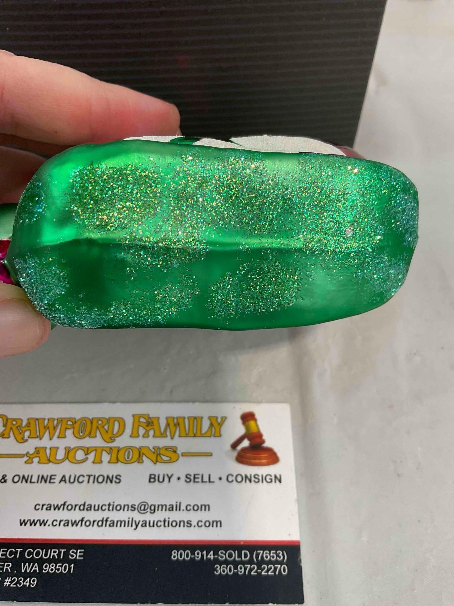 Christopher Radko "Candy Dandy" Glass Christmas Ornament w/ Tag. Excellent Condition. - 6