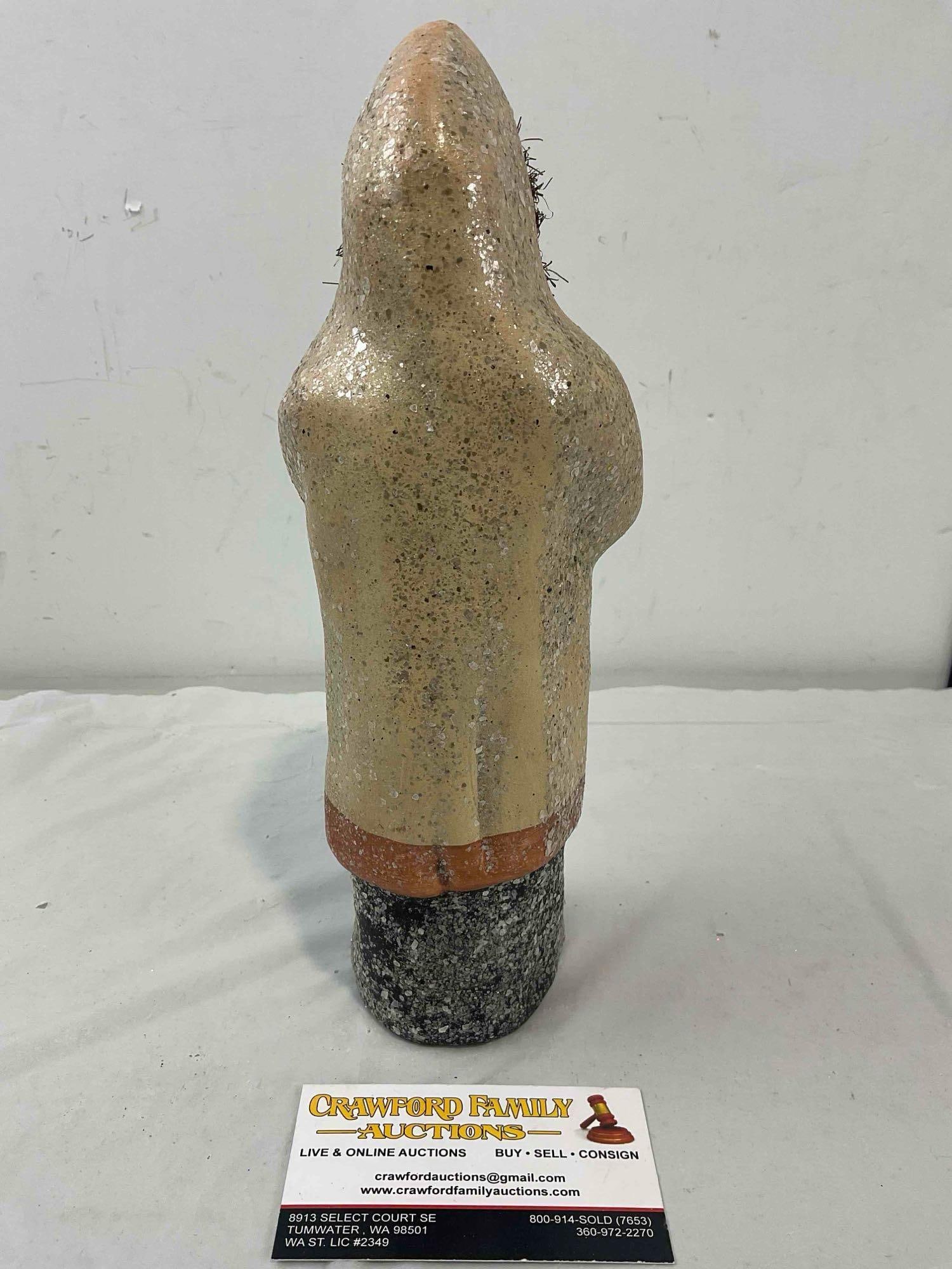 Vintage Walnut Ridge Collectibles Herr Franz Belsnickle Chalkware Santa. Excellent Condition. - 4